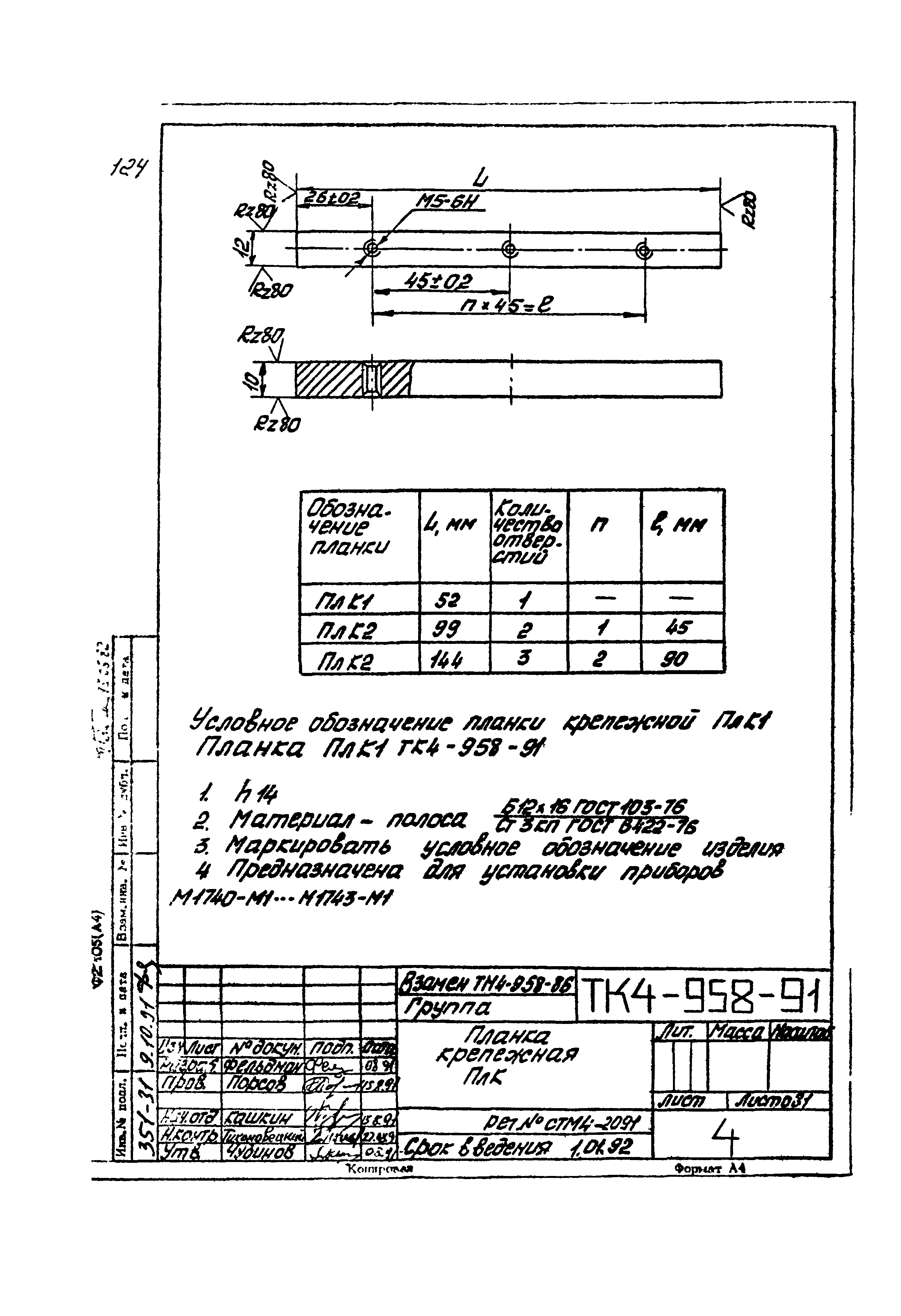 СТМ 4-17-91