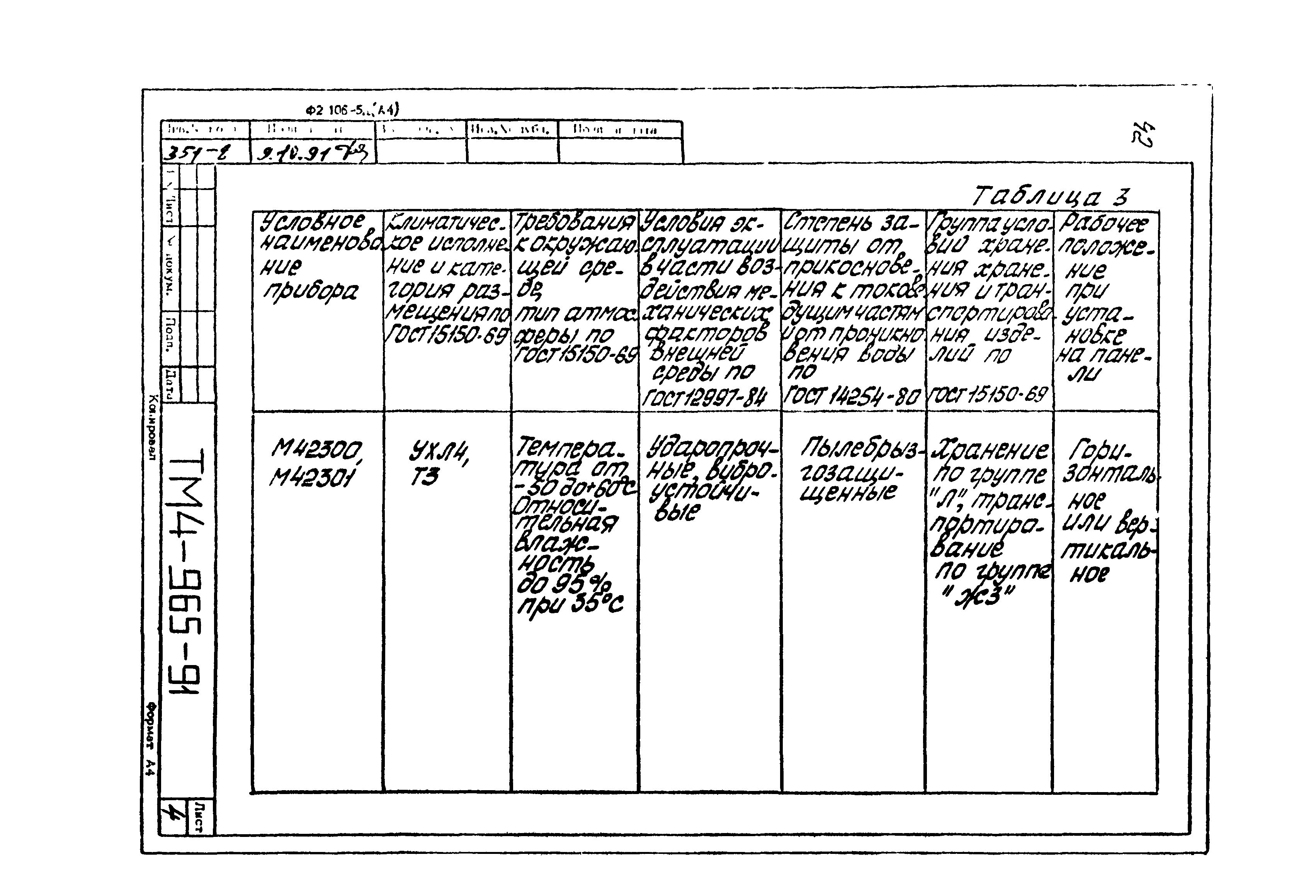 СТМ 4-17-91