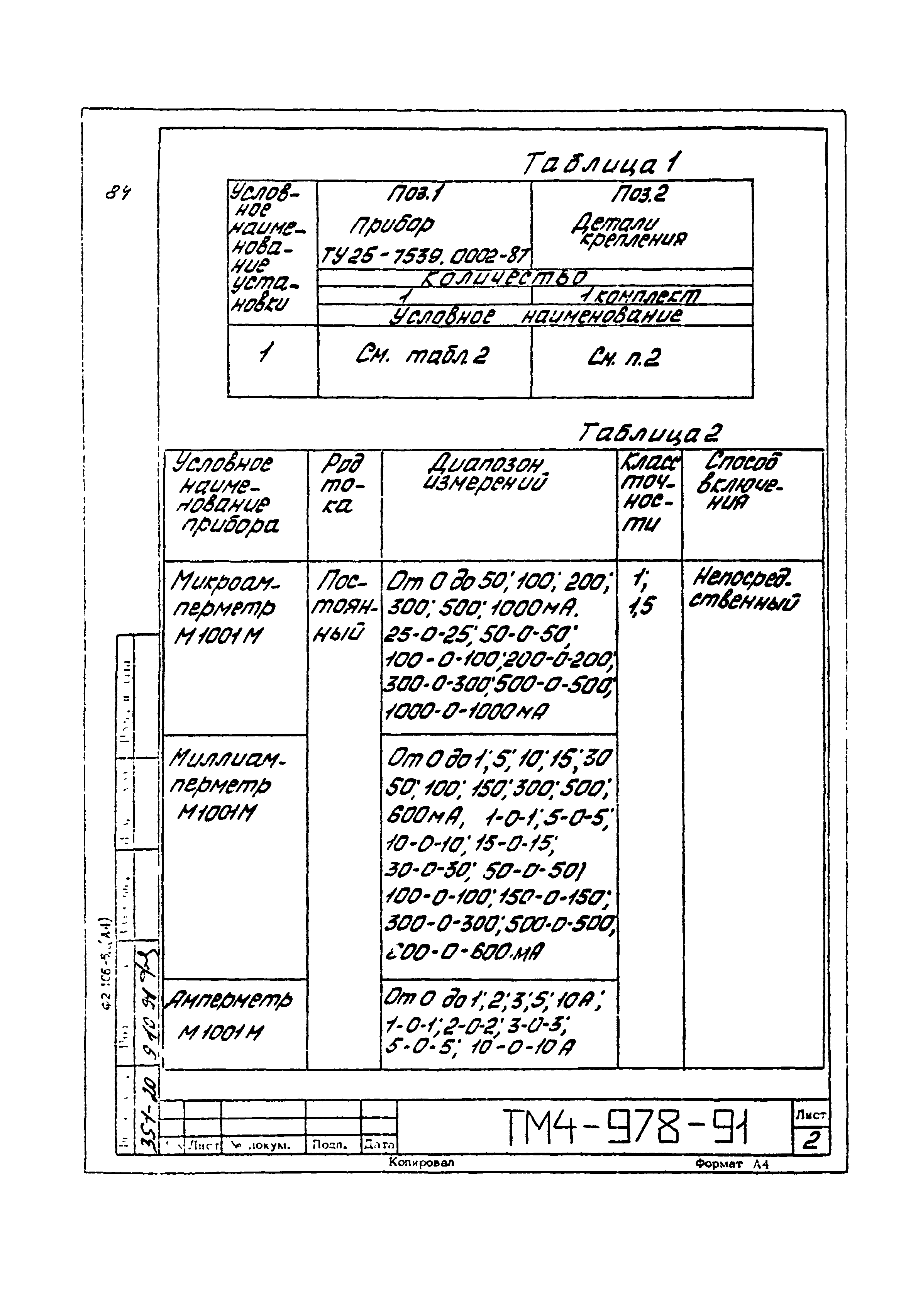 СТМ 4-17-91