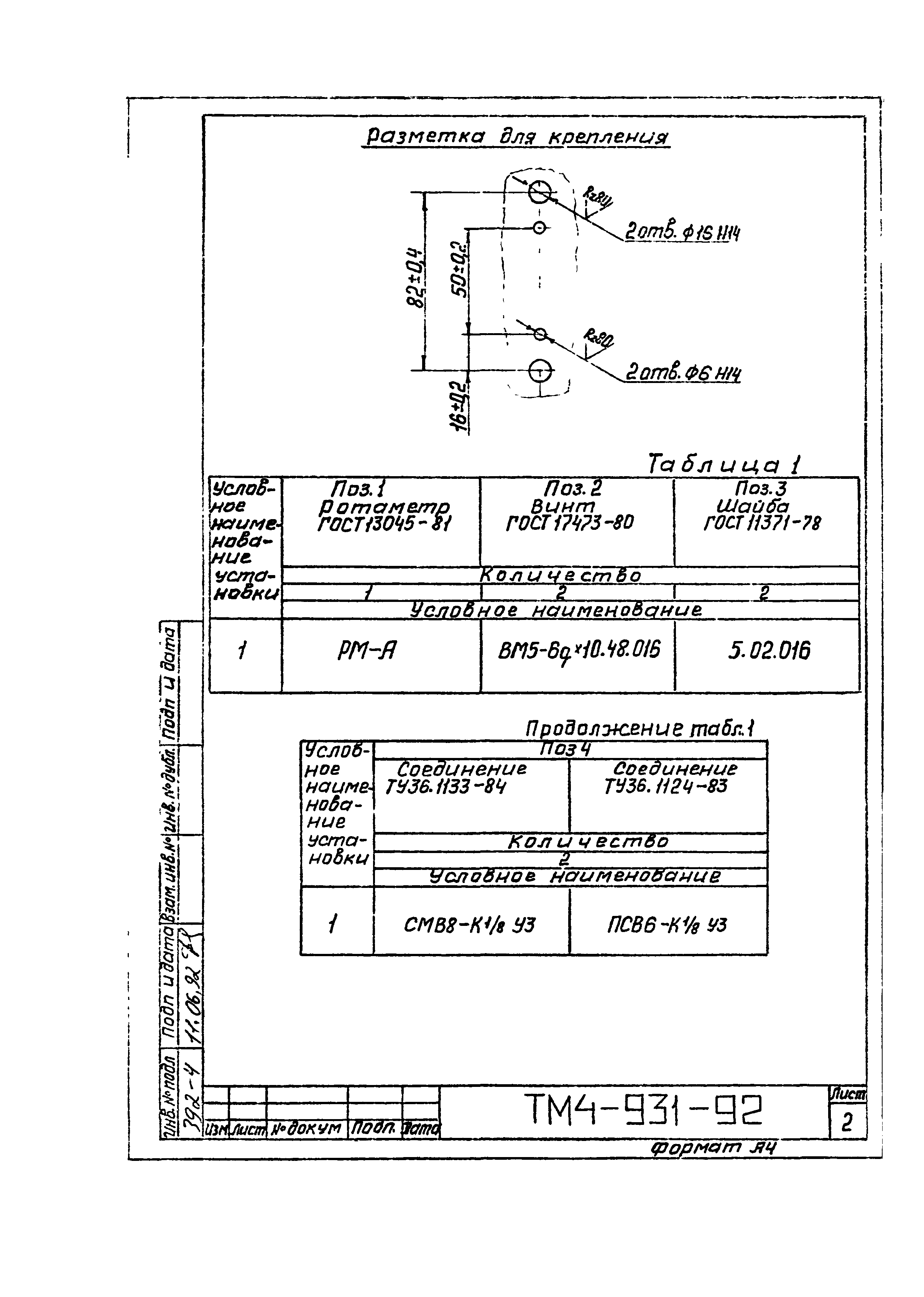 СТМ 4-16-92