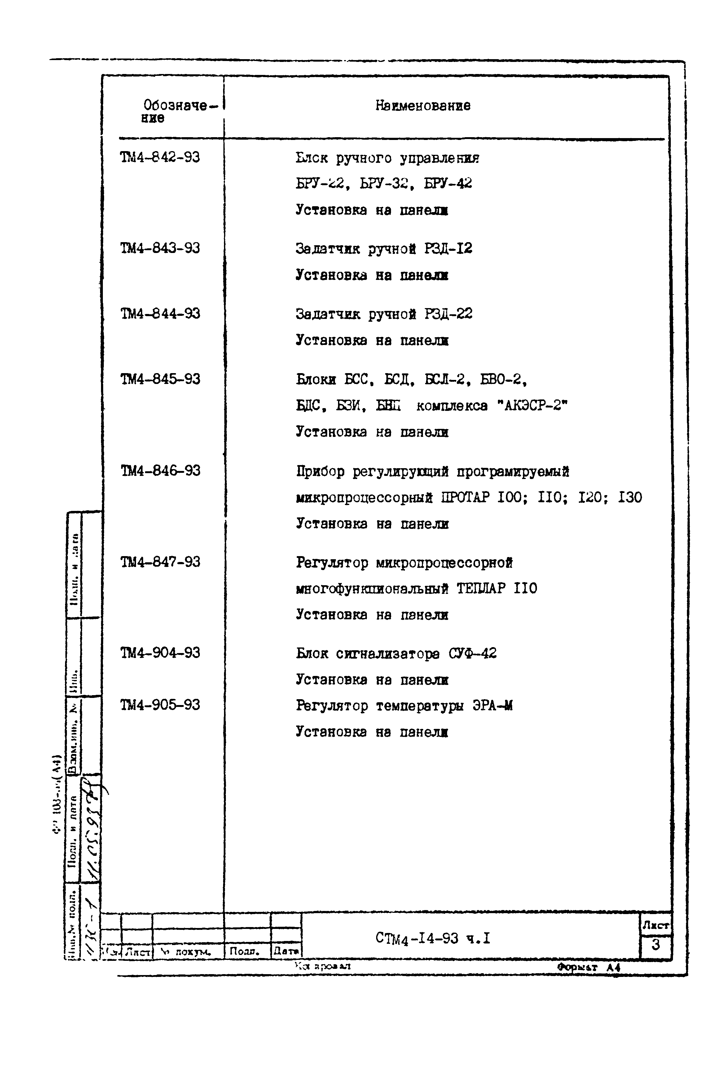 СТМ 4-14-93