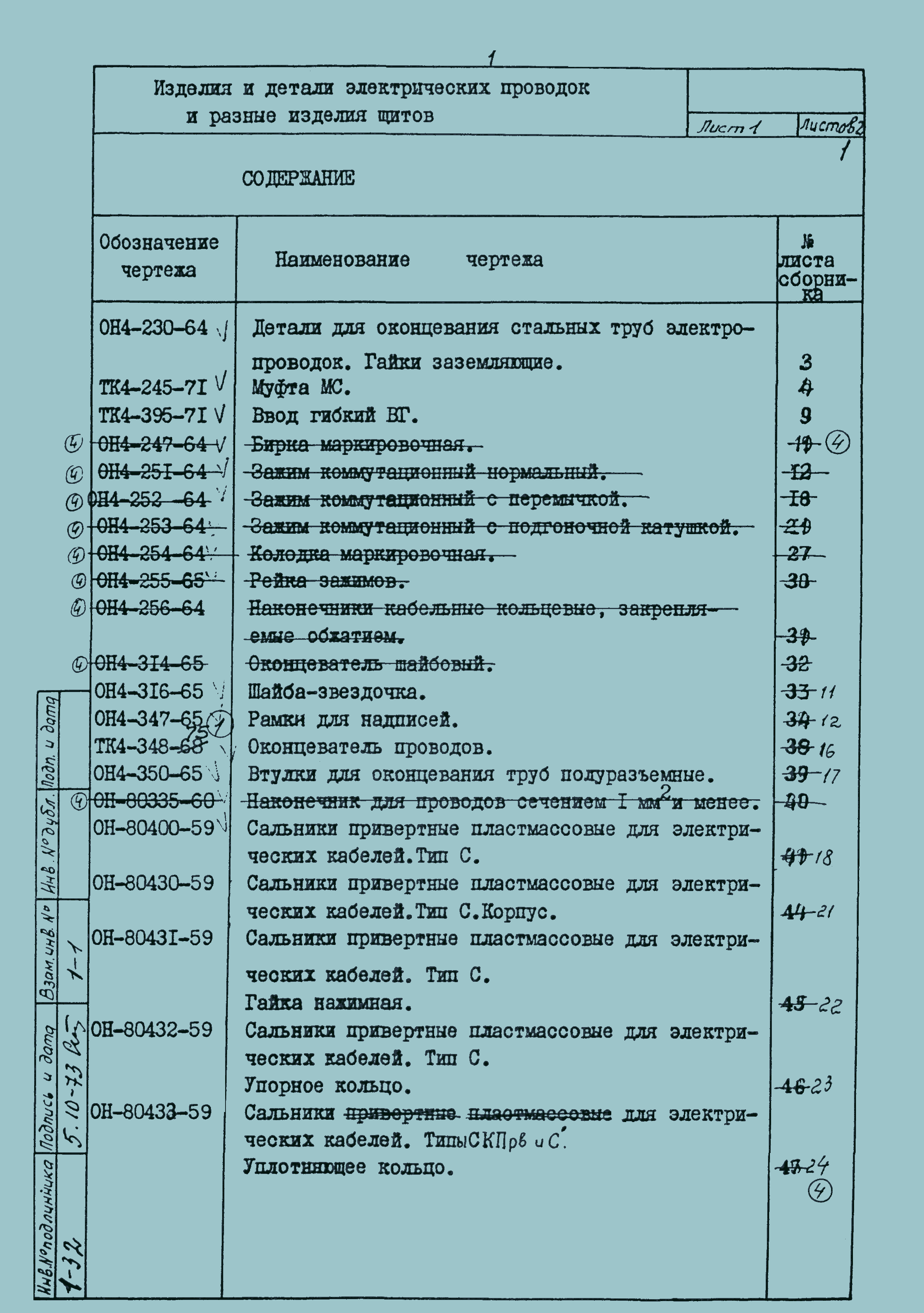 Типовые конструкции 