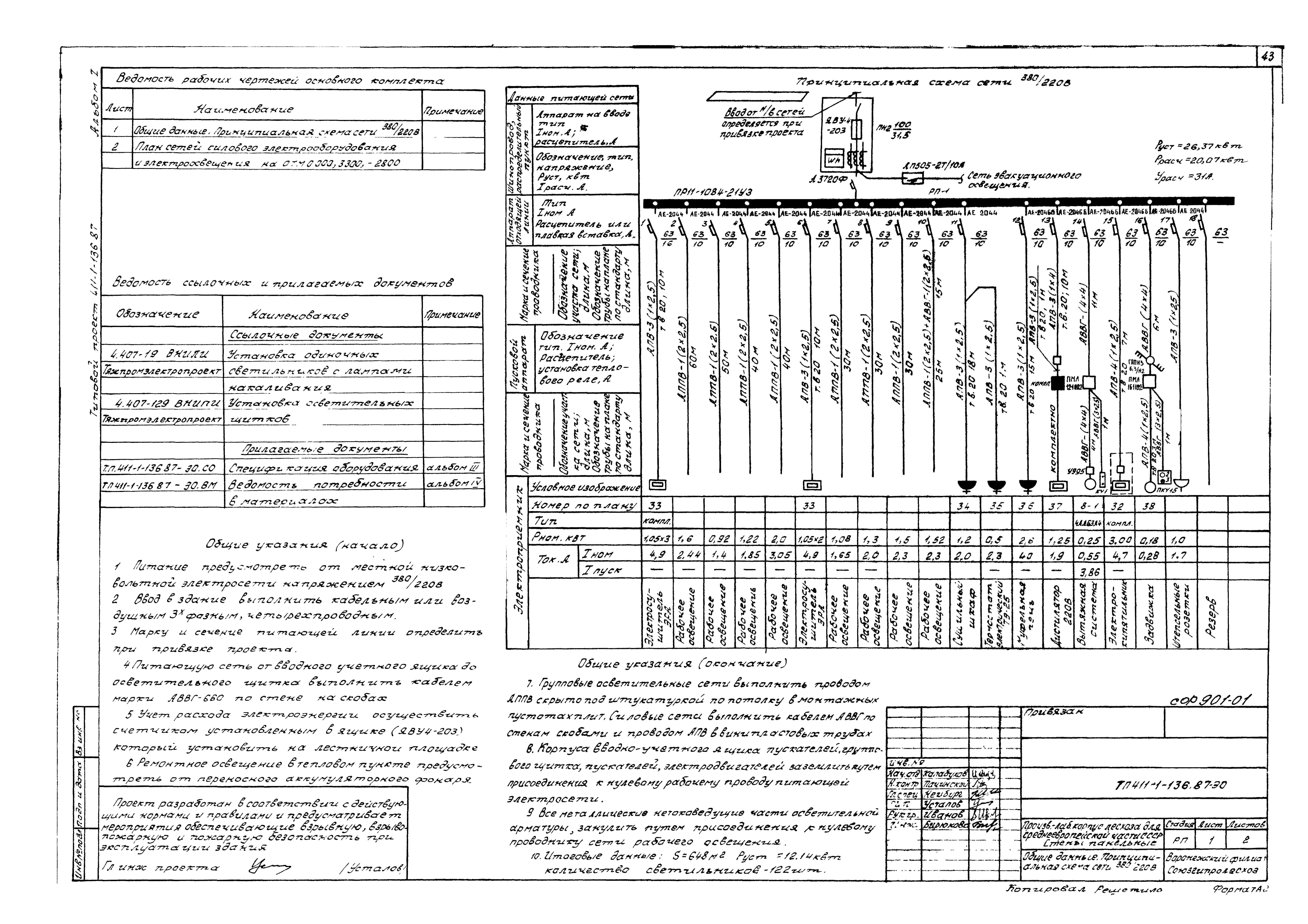 Типовой проект 411-1-136.87