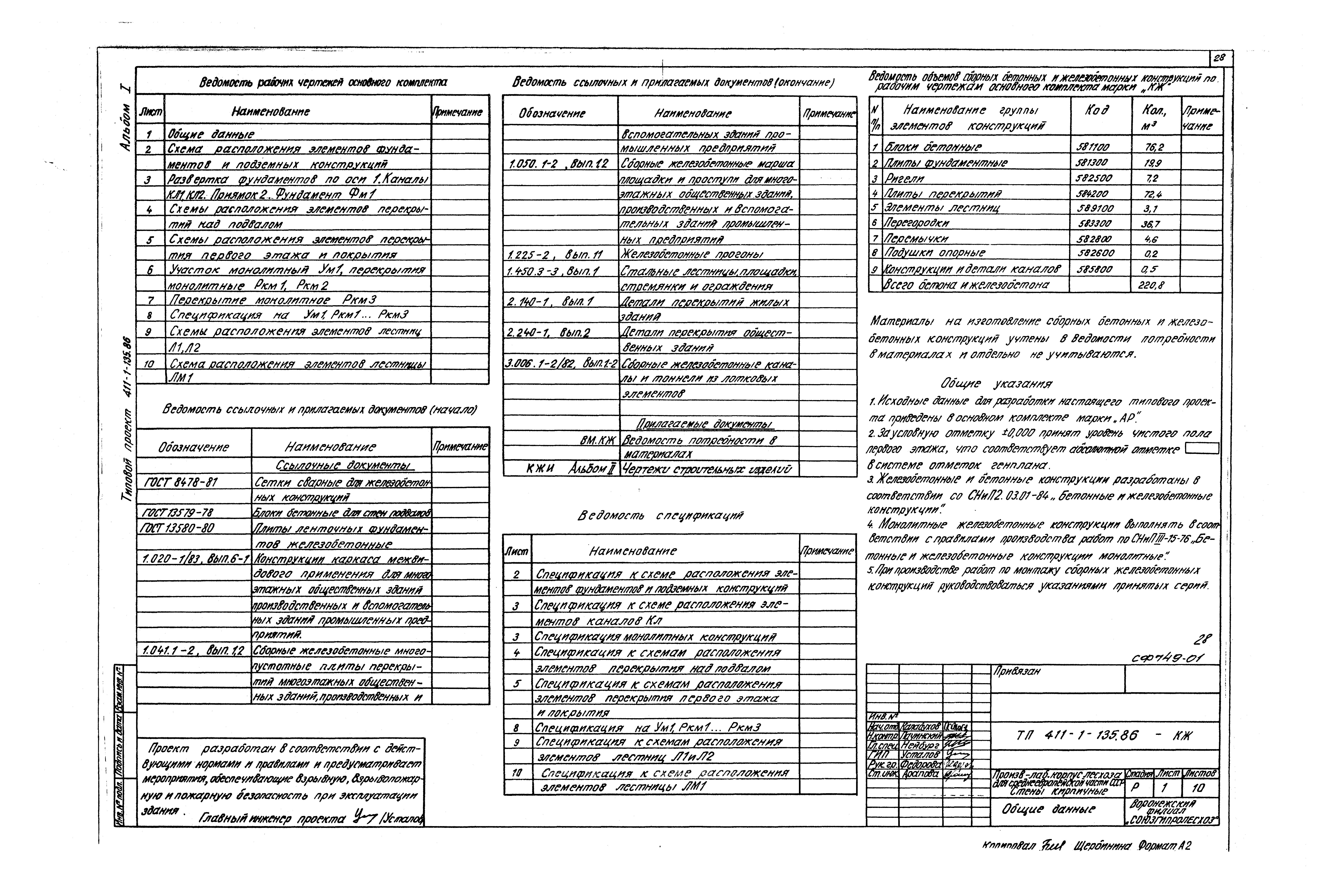 Типовой проект 411-1-135.86