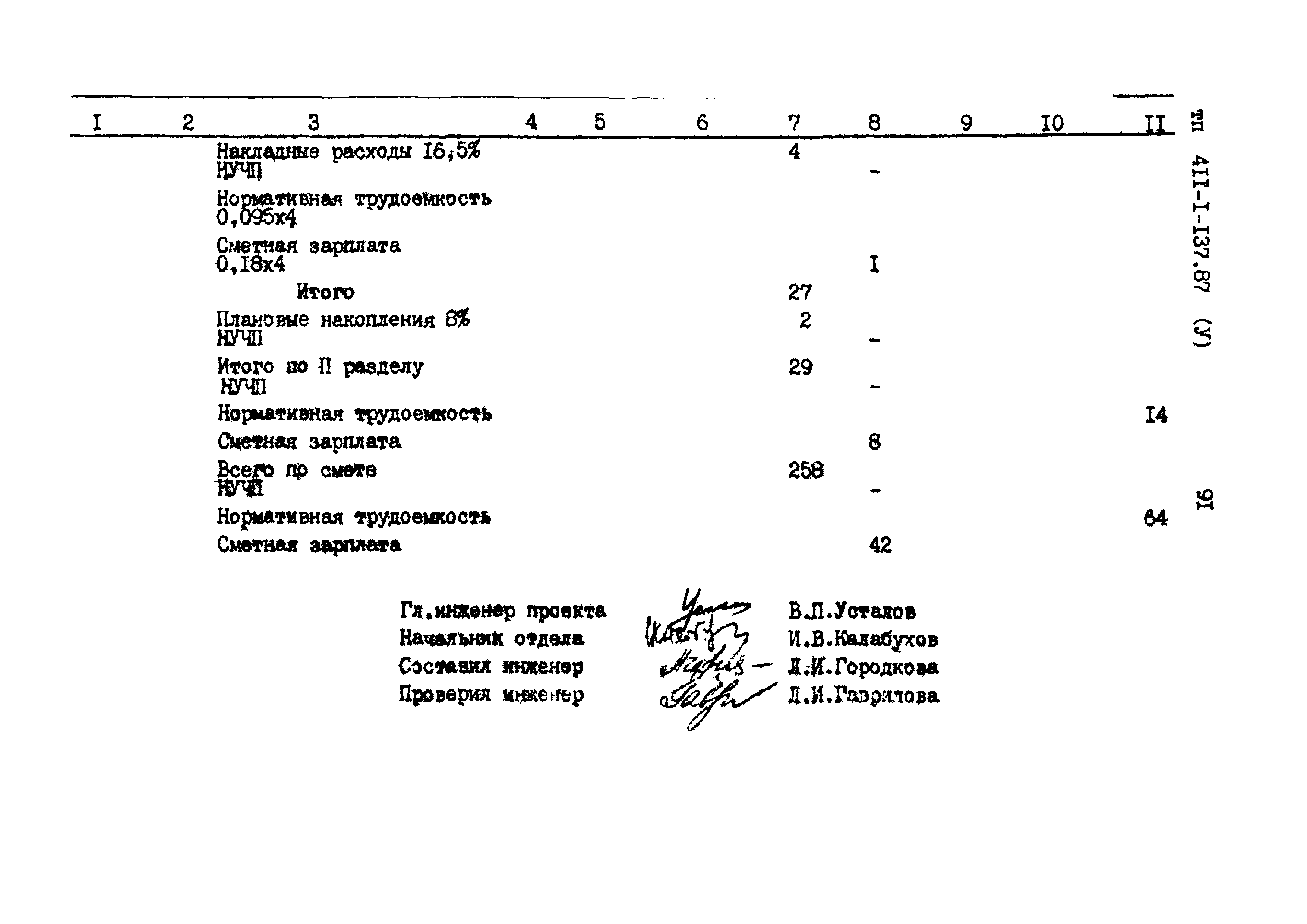 Типовой проект 411-1-137.87