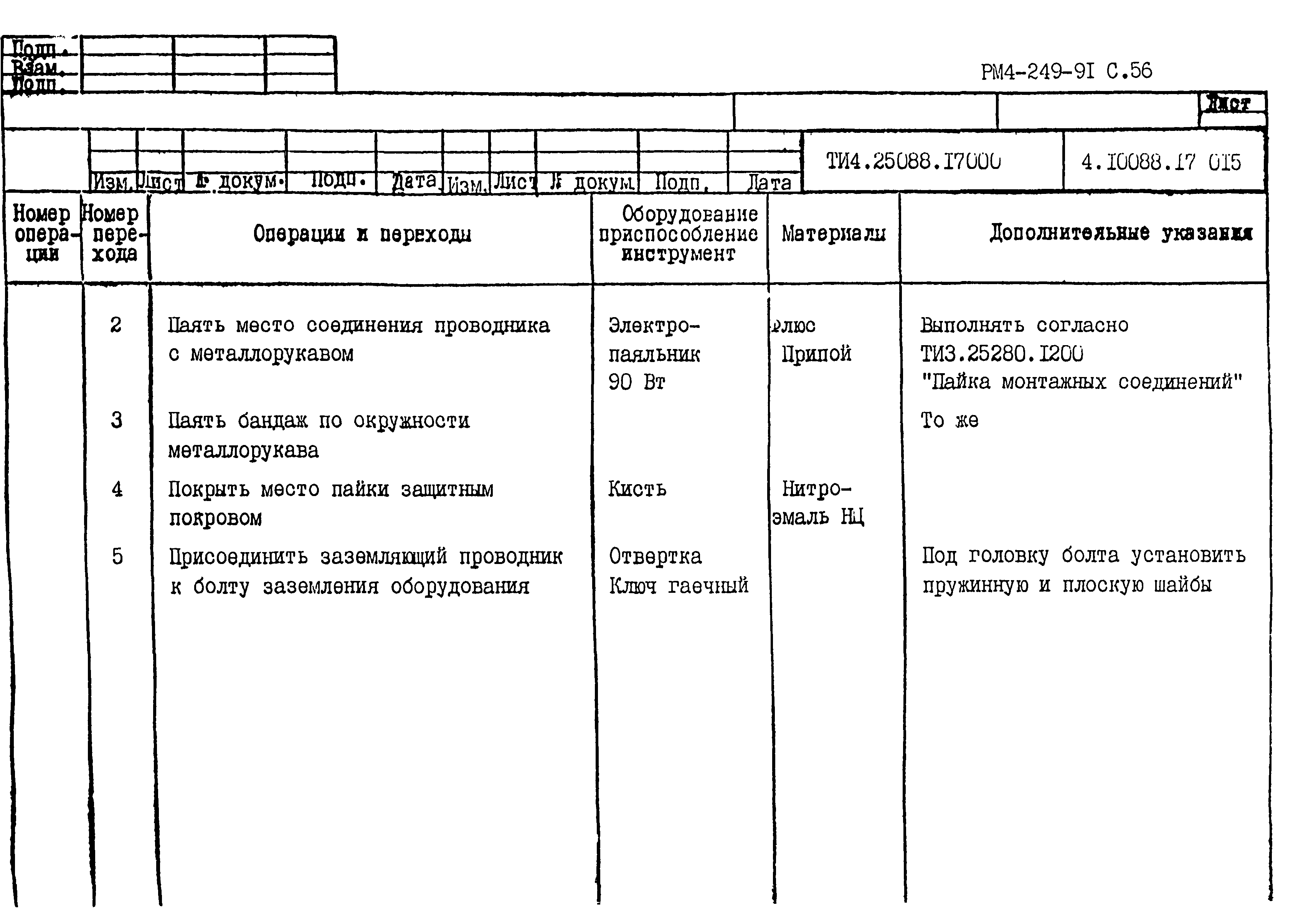 РМ 4-249-91