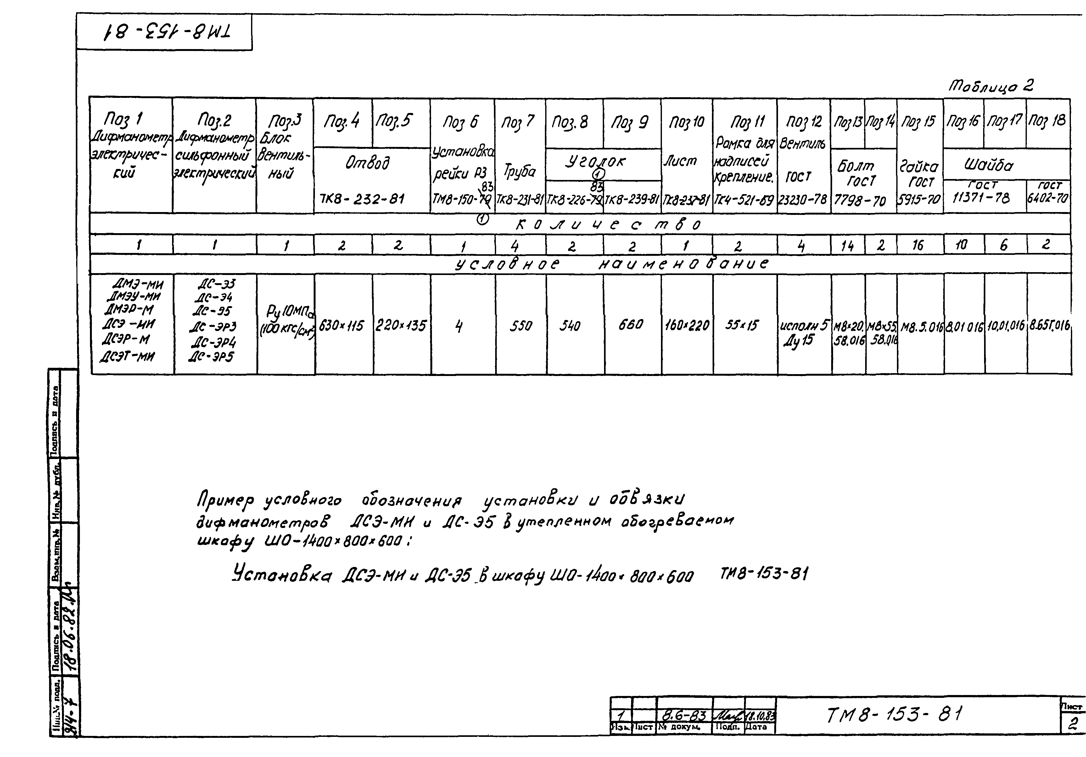 Монтажные чертежи 71