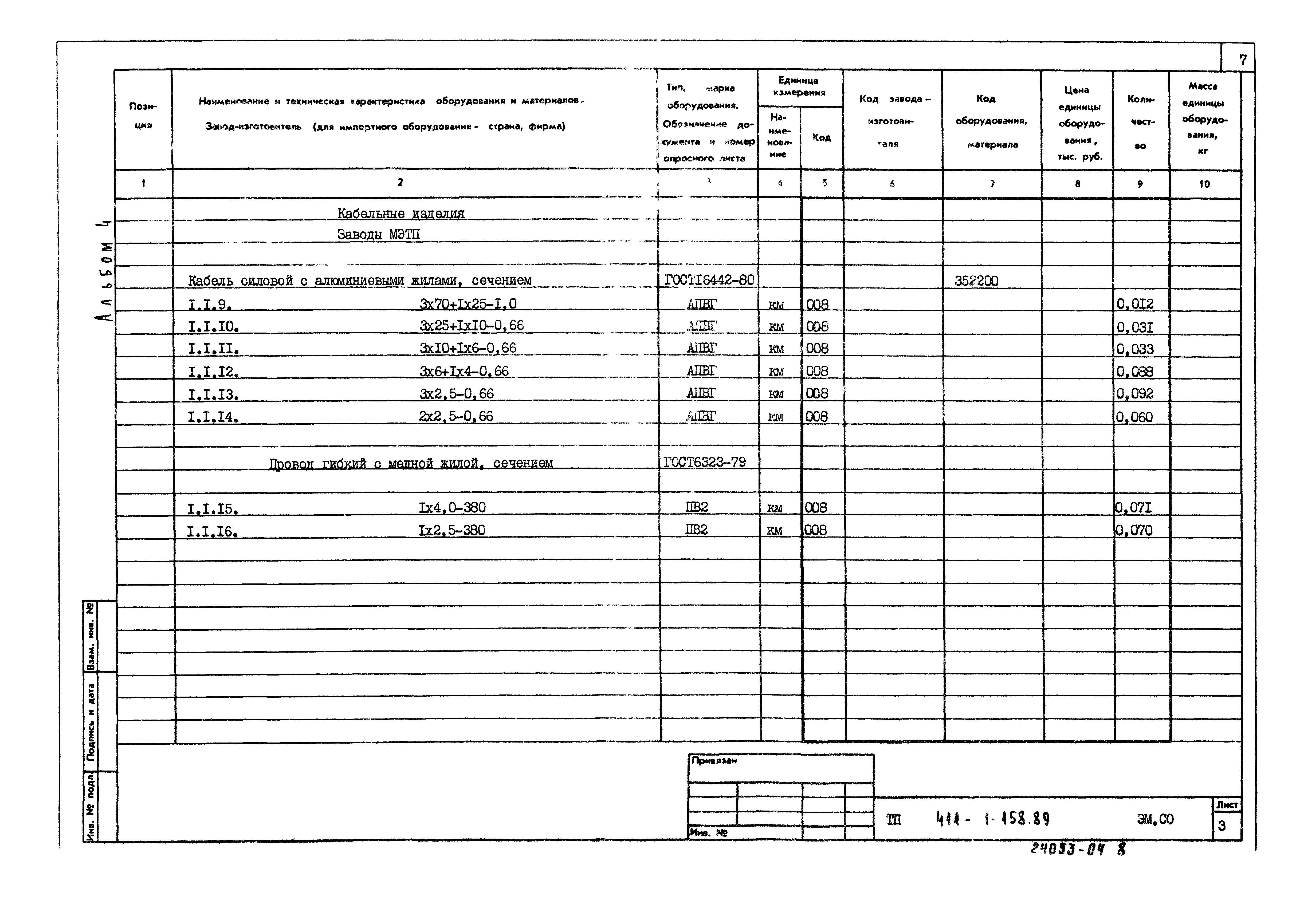 Типовой проект 411-1-158.89