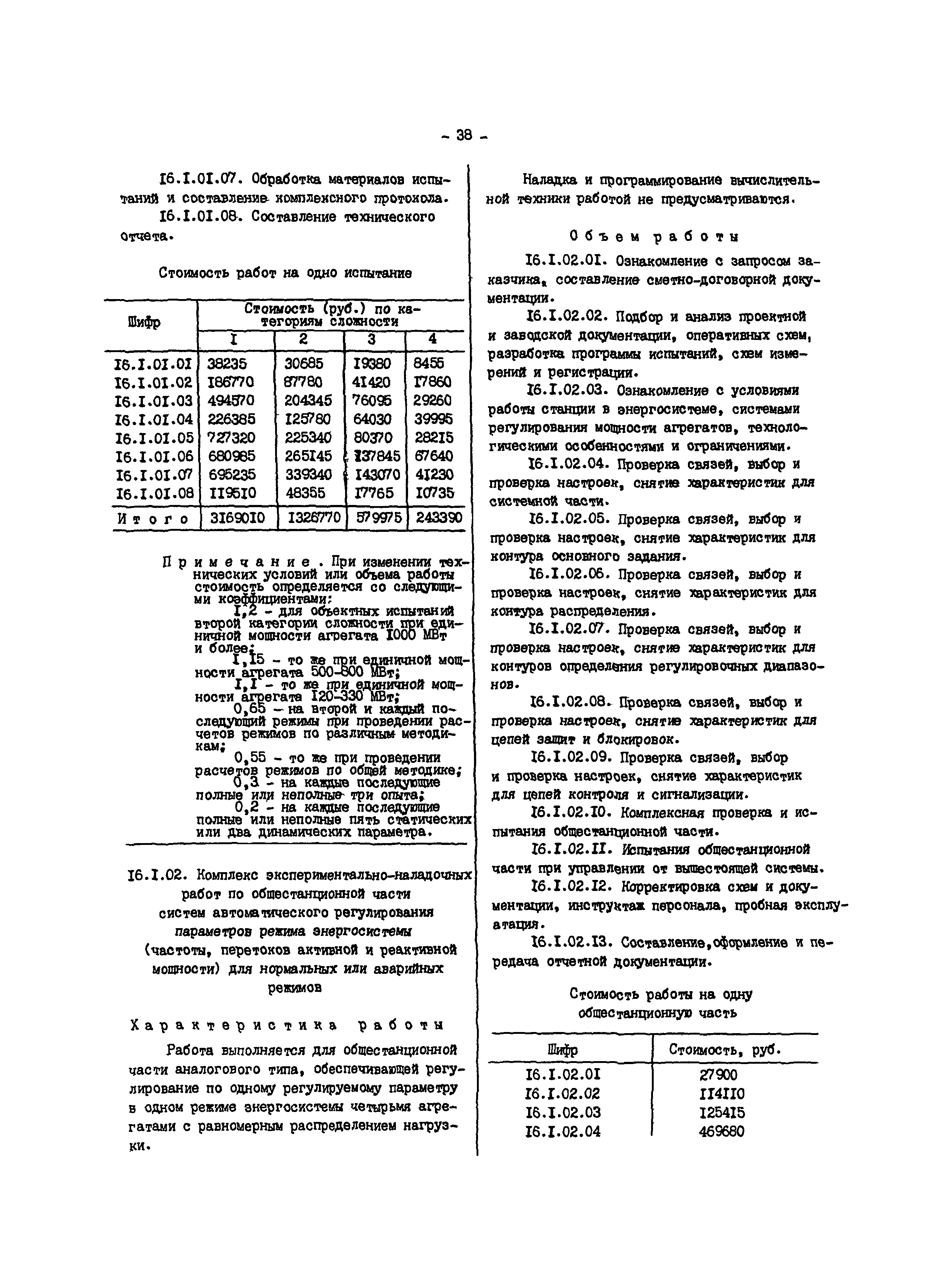 Прейскурант
