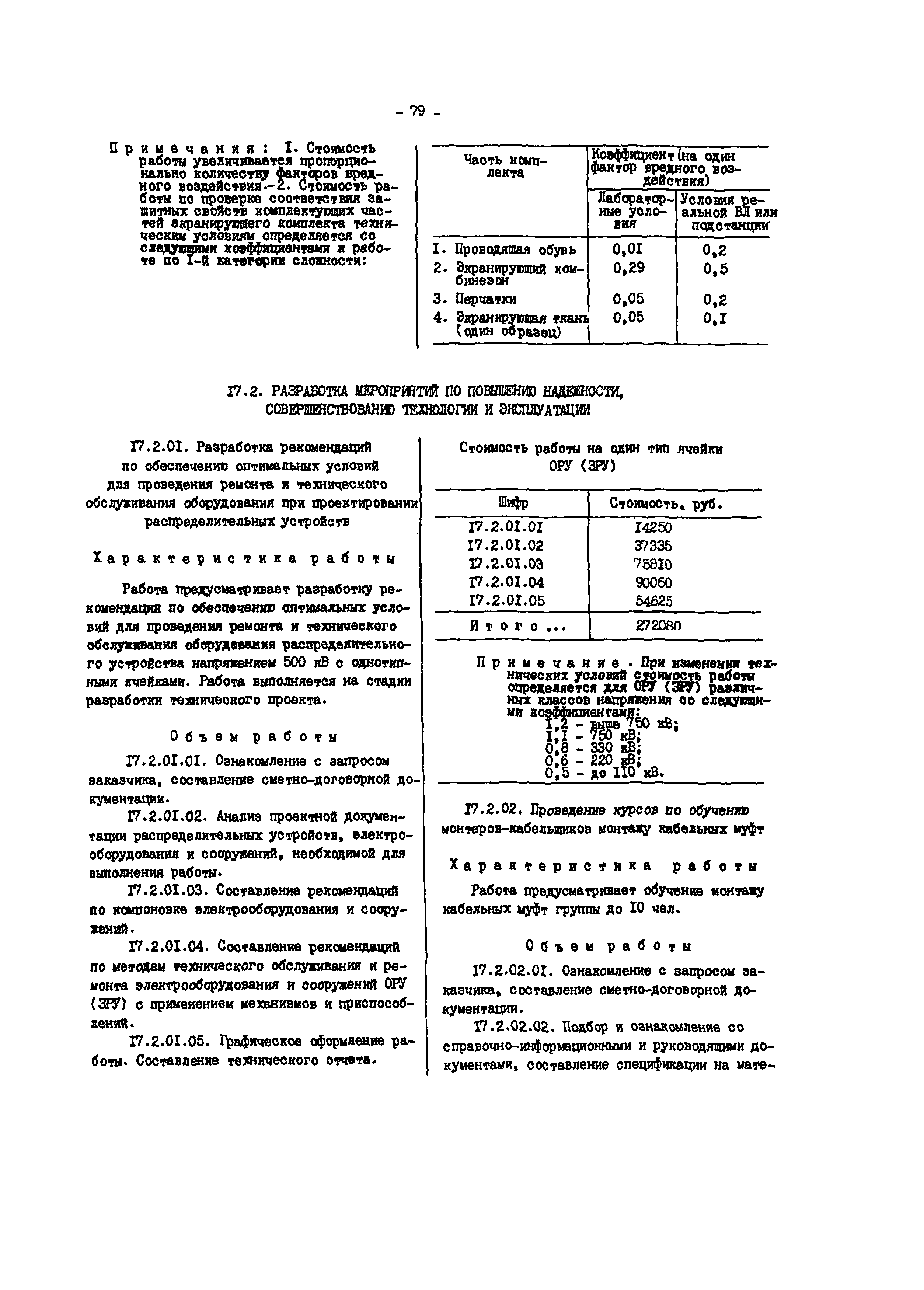 Прейскурант