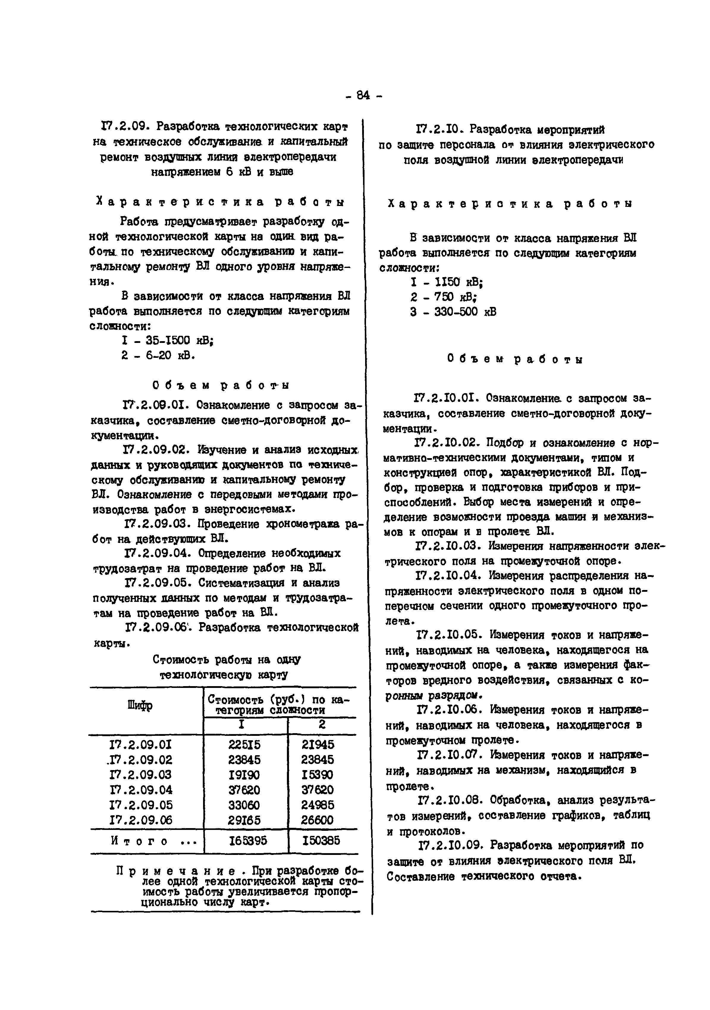 Прейскурант 