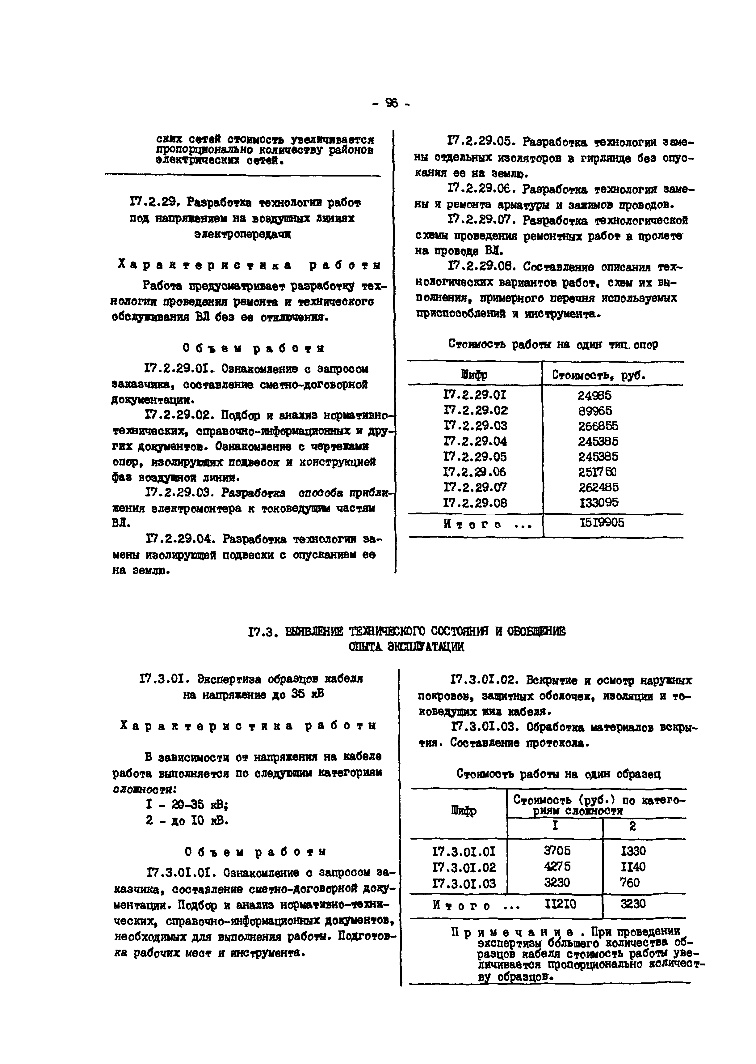 Прейскурант