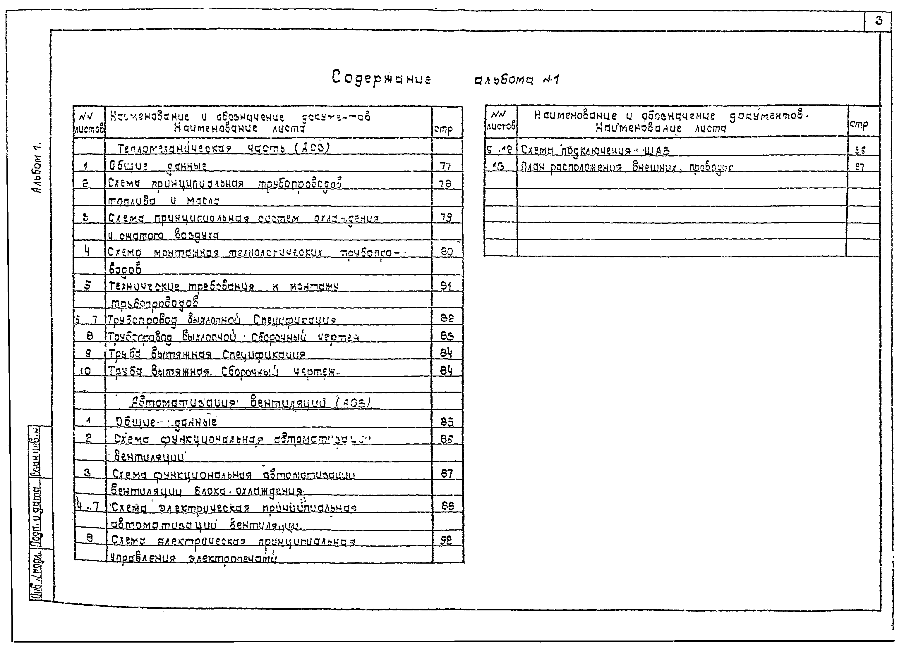 Типовой проект 407-1-95.91