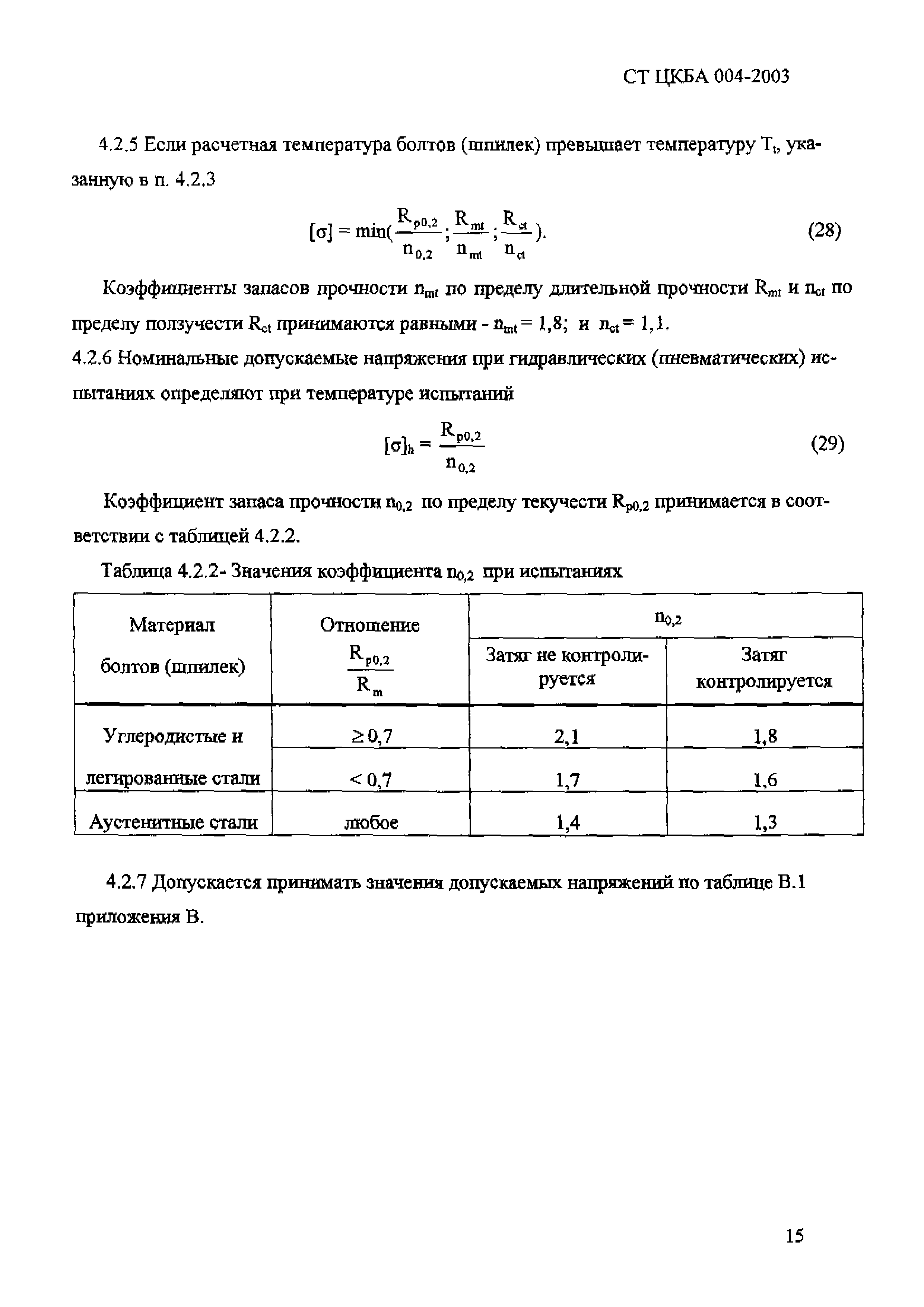 СТ ЦКБА 004-2003