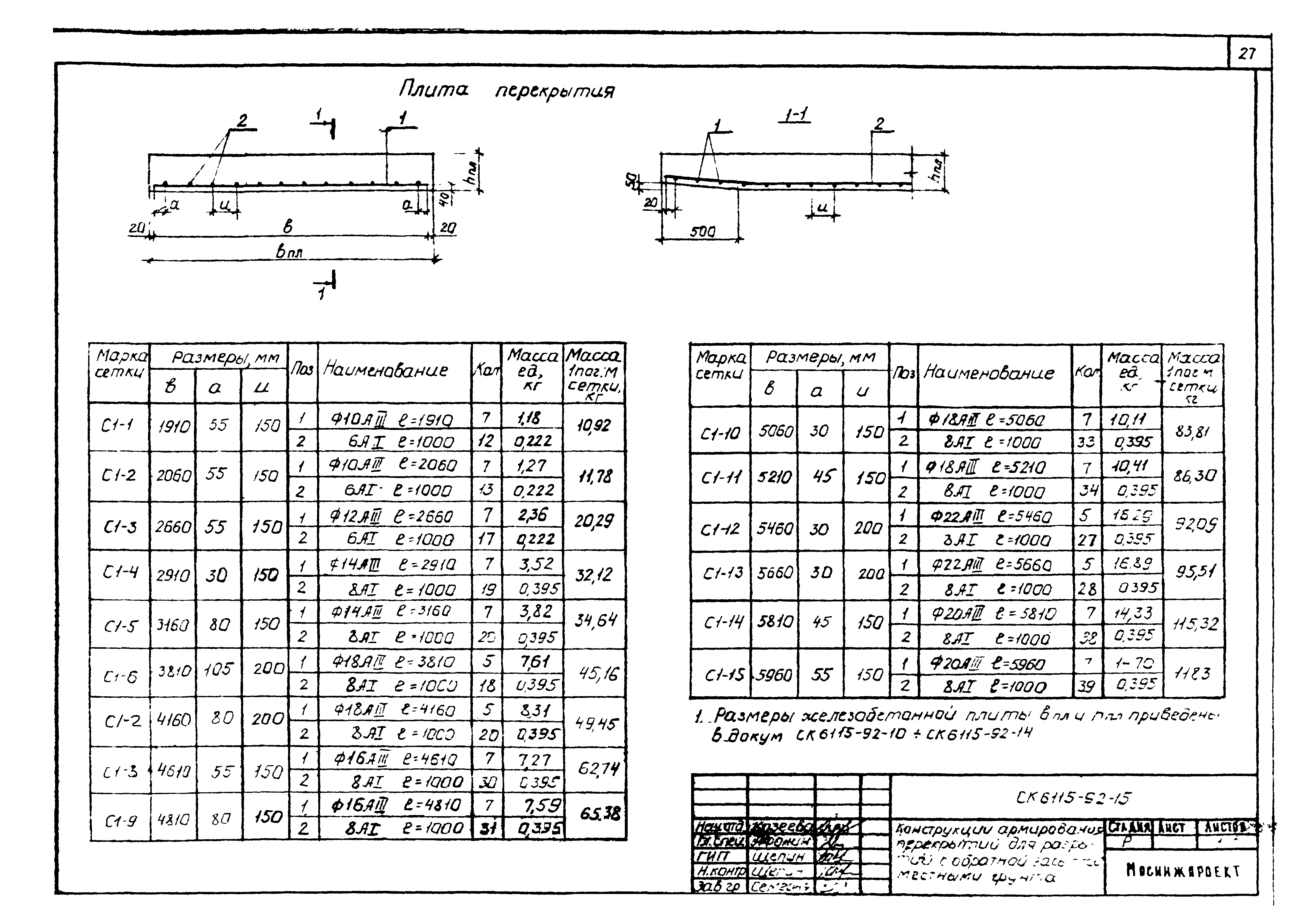 Альбом СК 6115-92