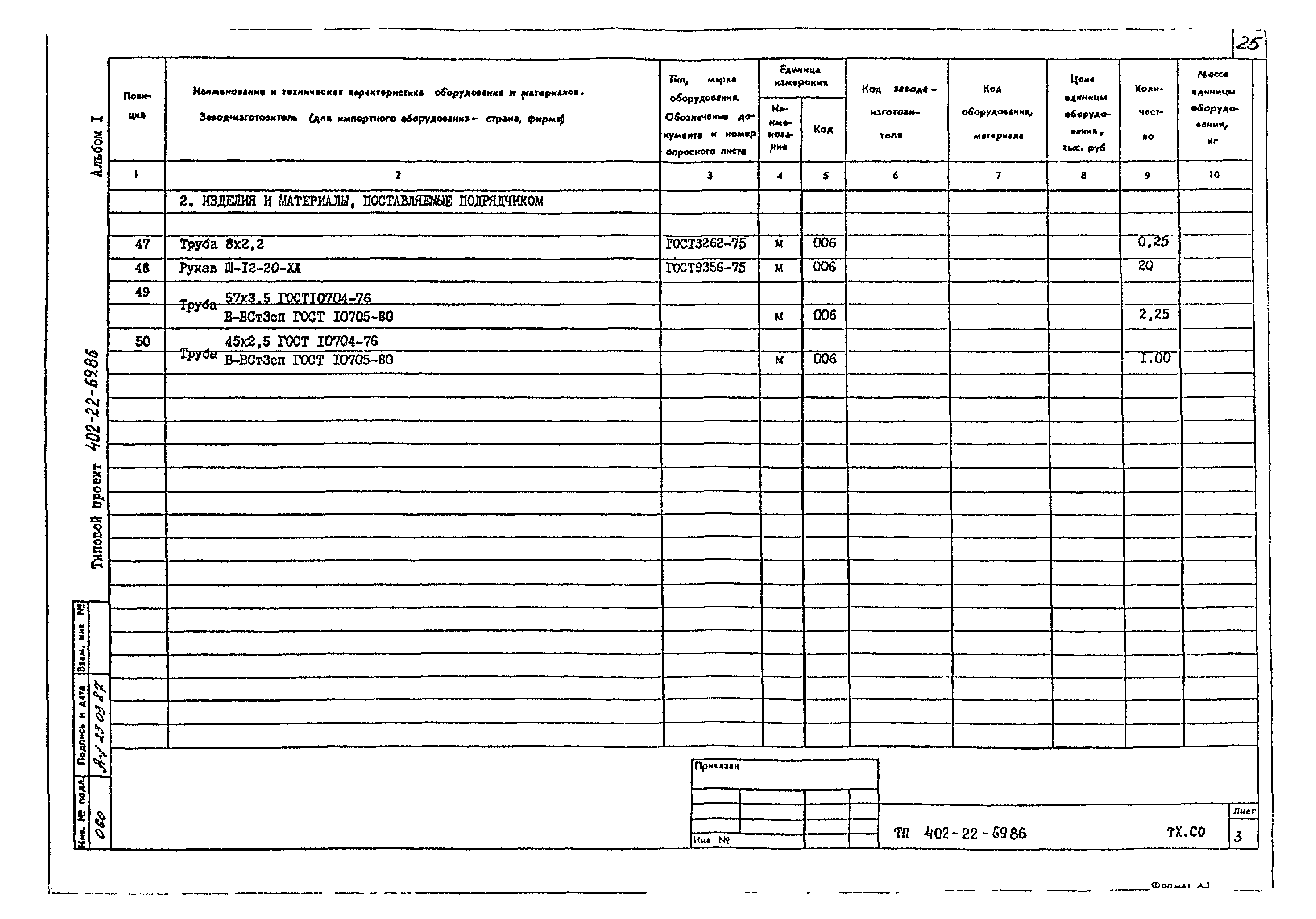 Типовой проект 402-22-69.86