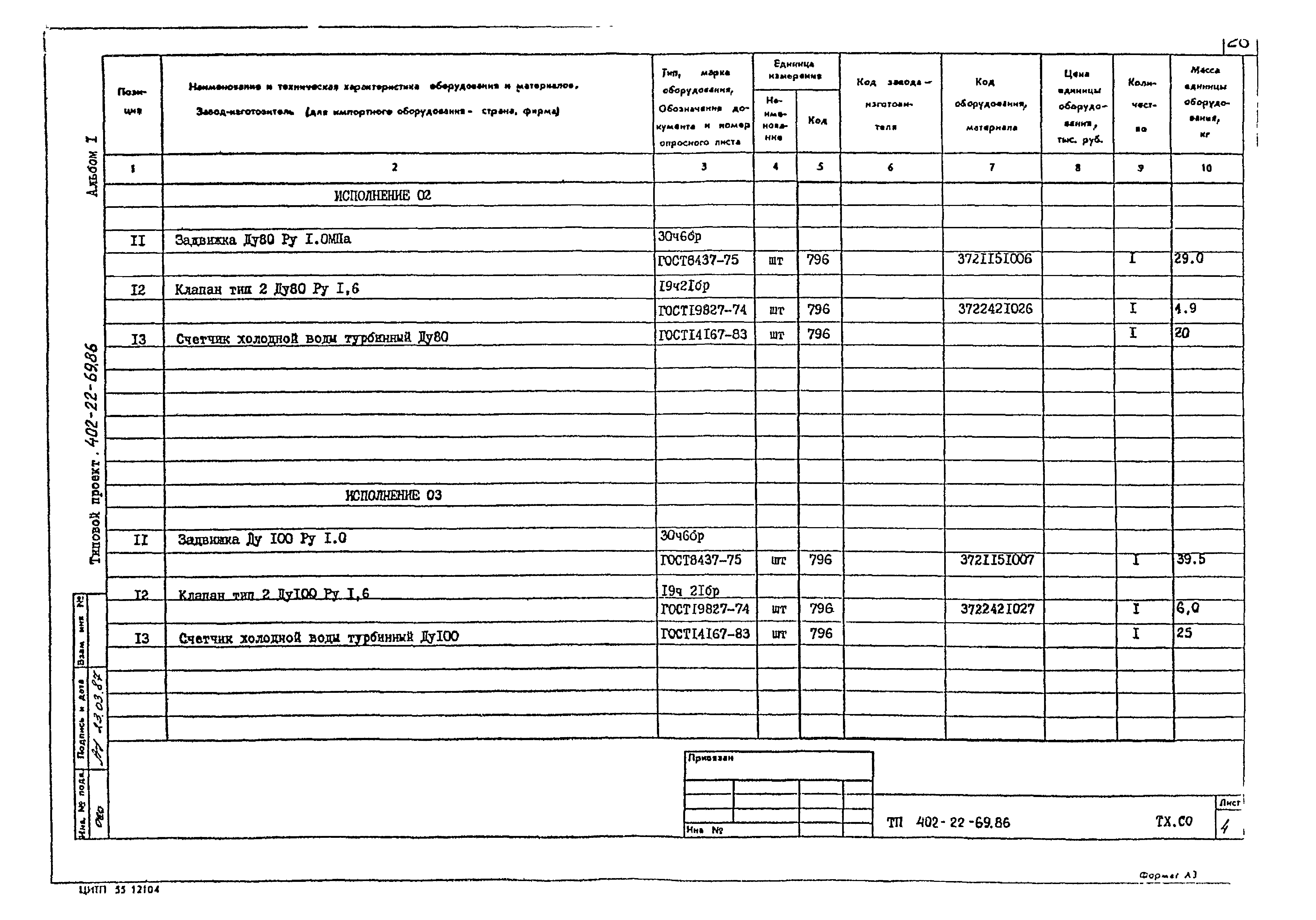 Типовой проект 402-22-69.86