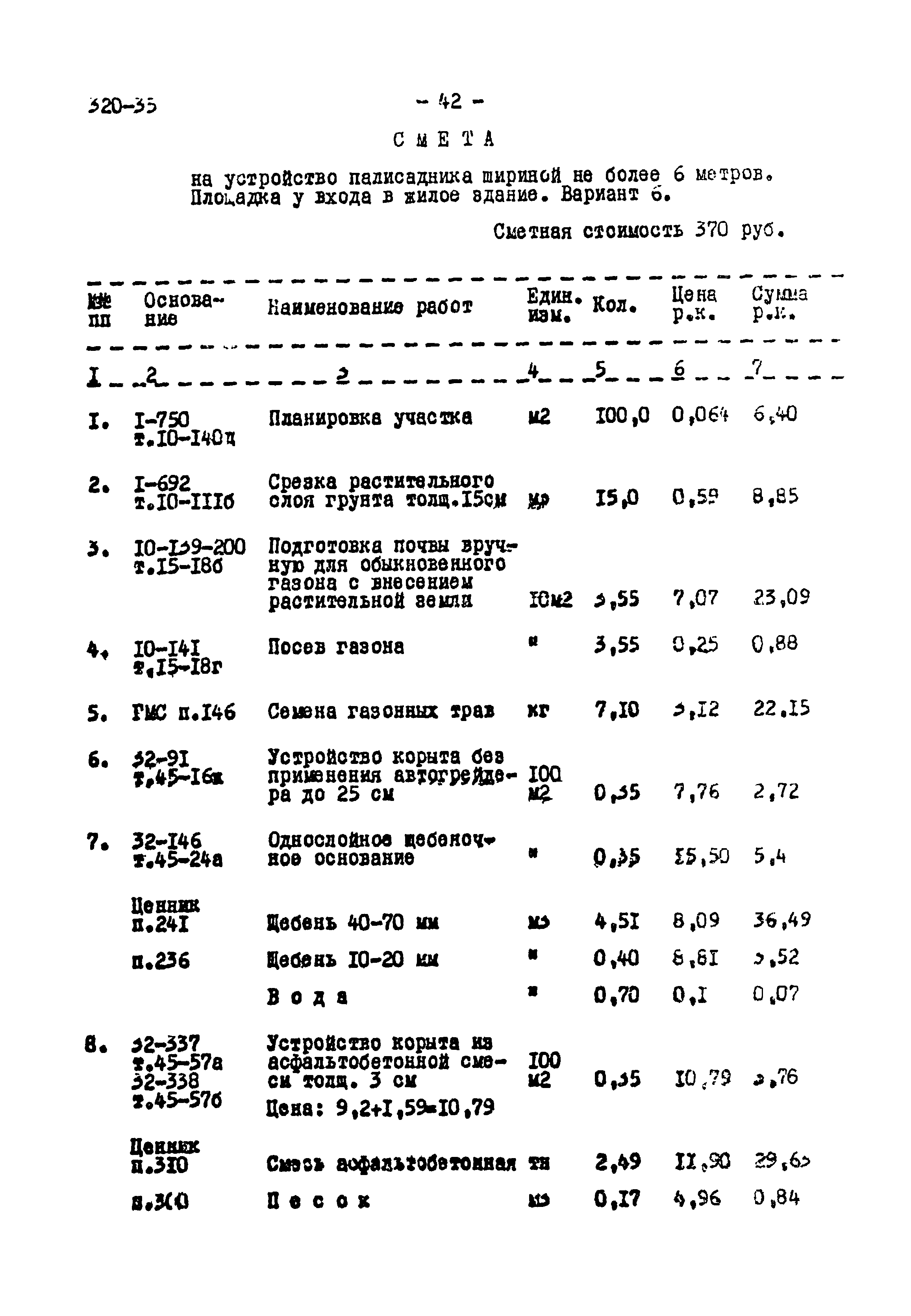 Типовой проект 320-35