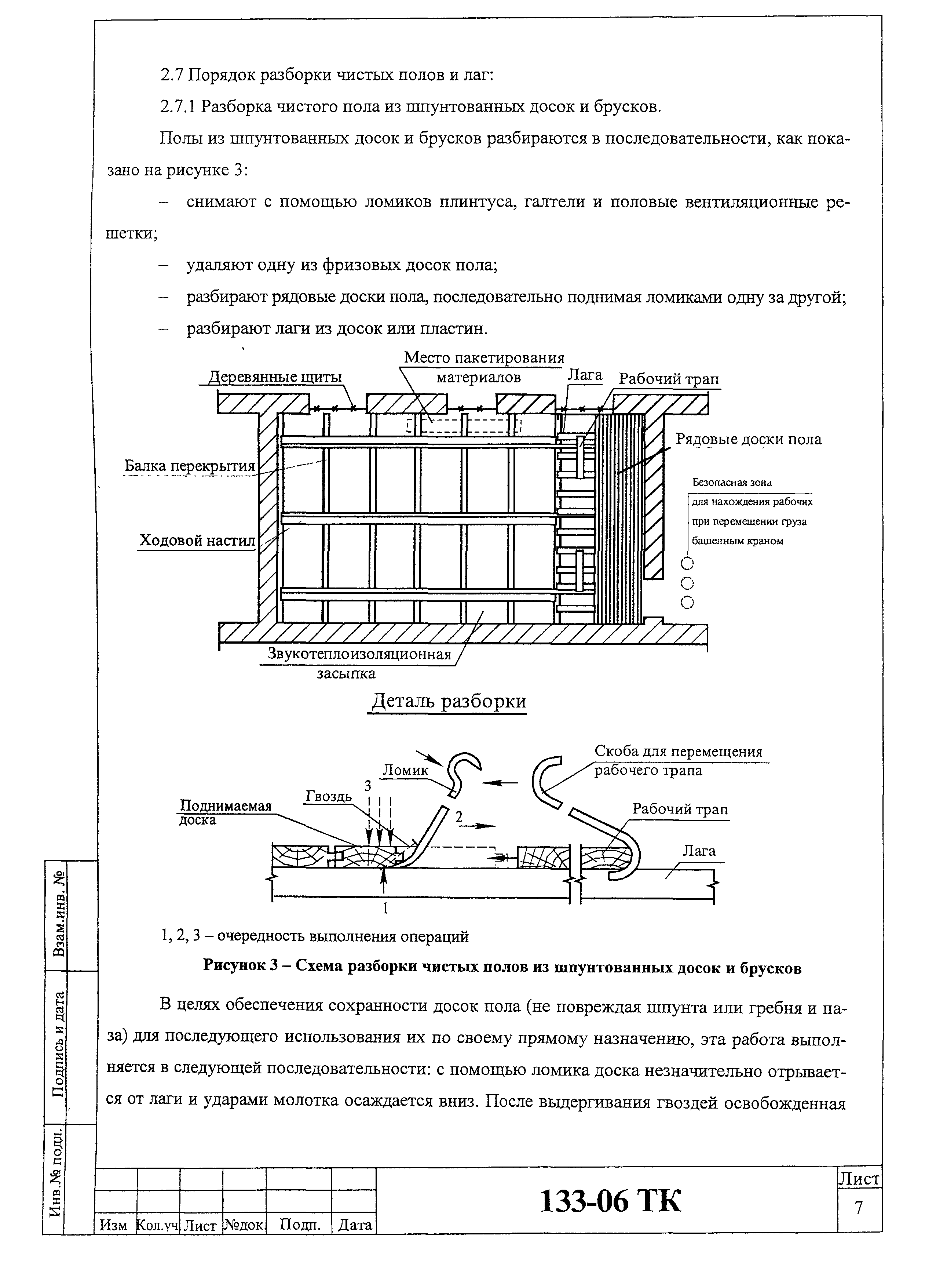 Технологическая карта 133-06 ТК