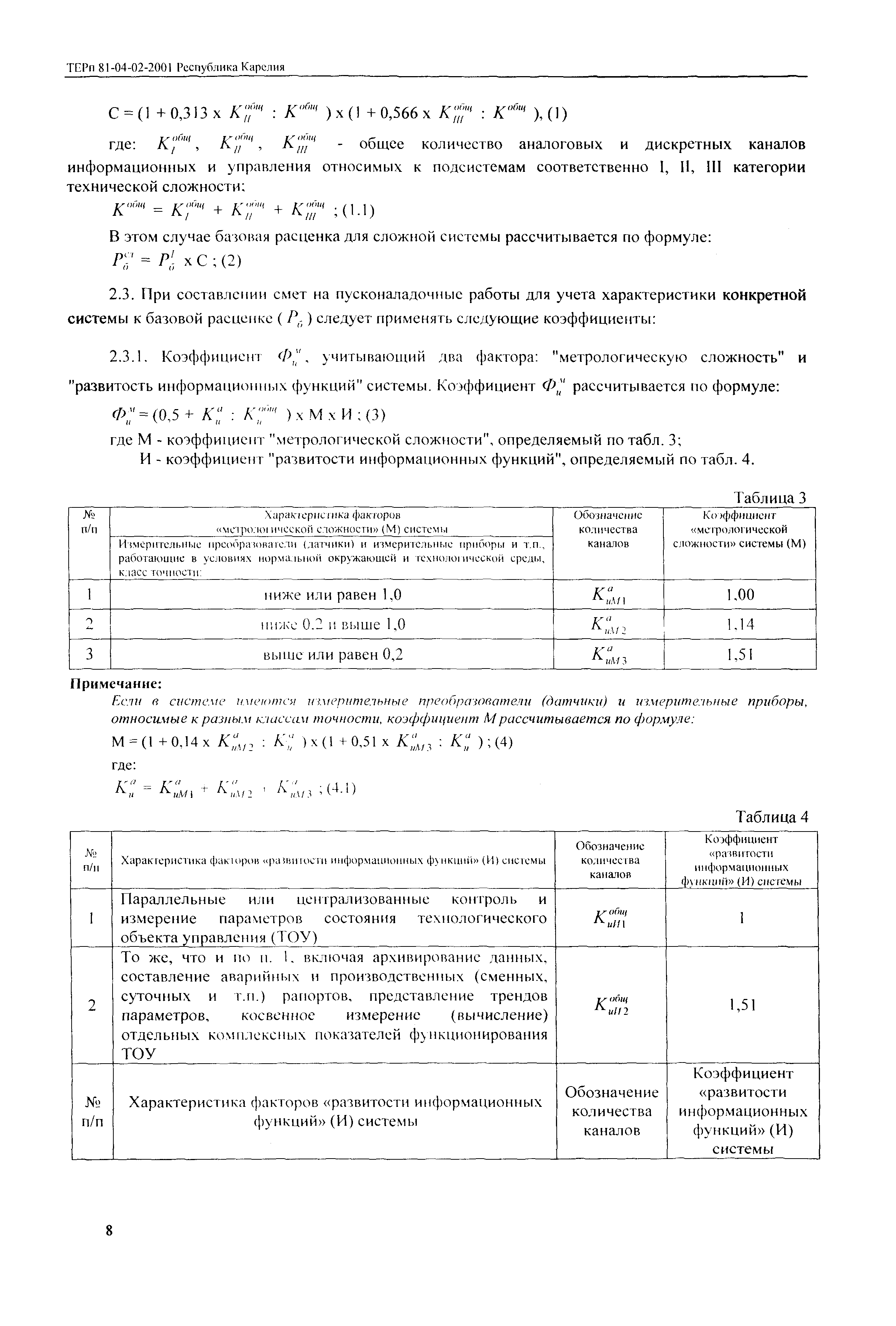 ТЕРп Республика Карелия 2001-02