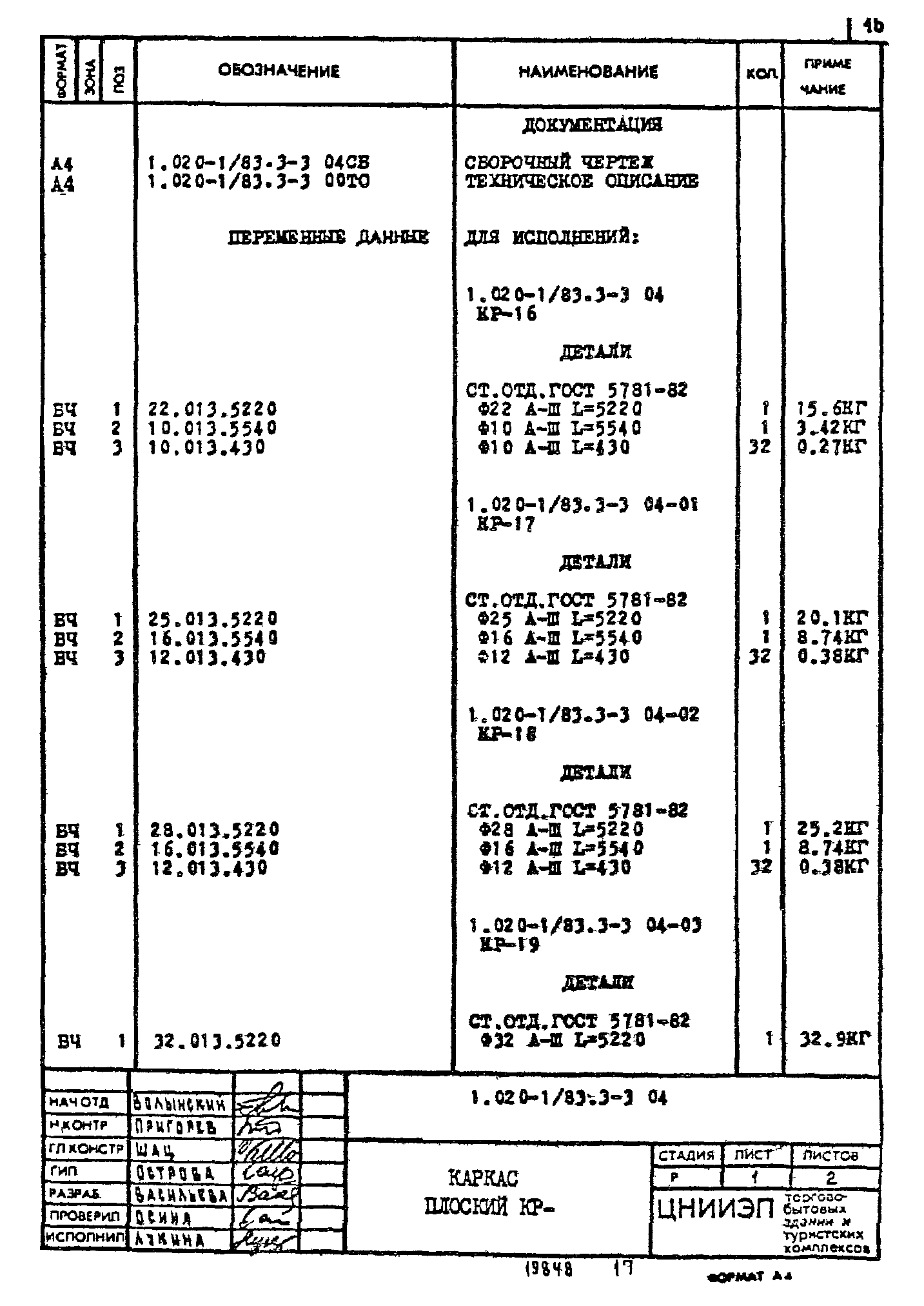 Серия 1.020-1/83