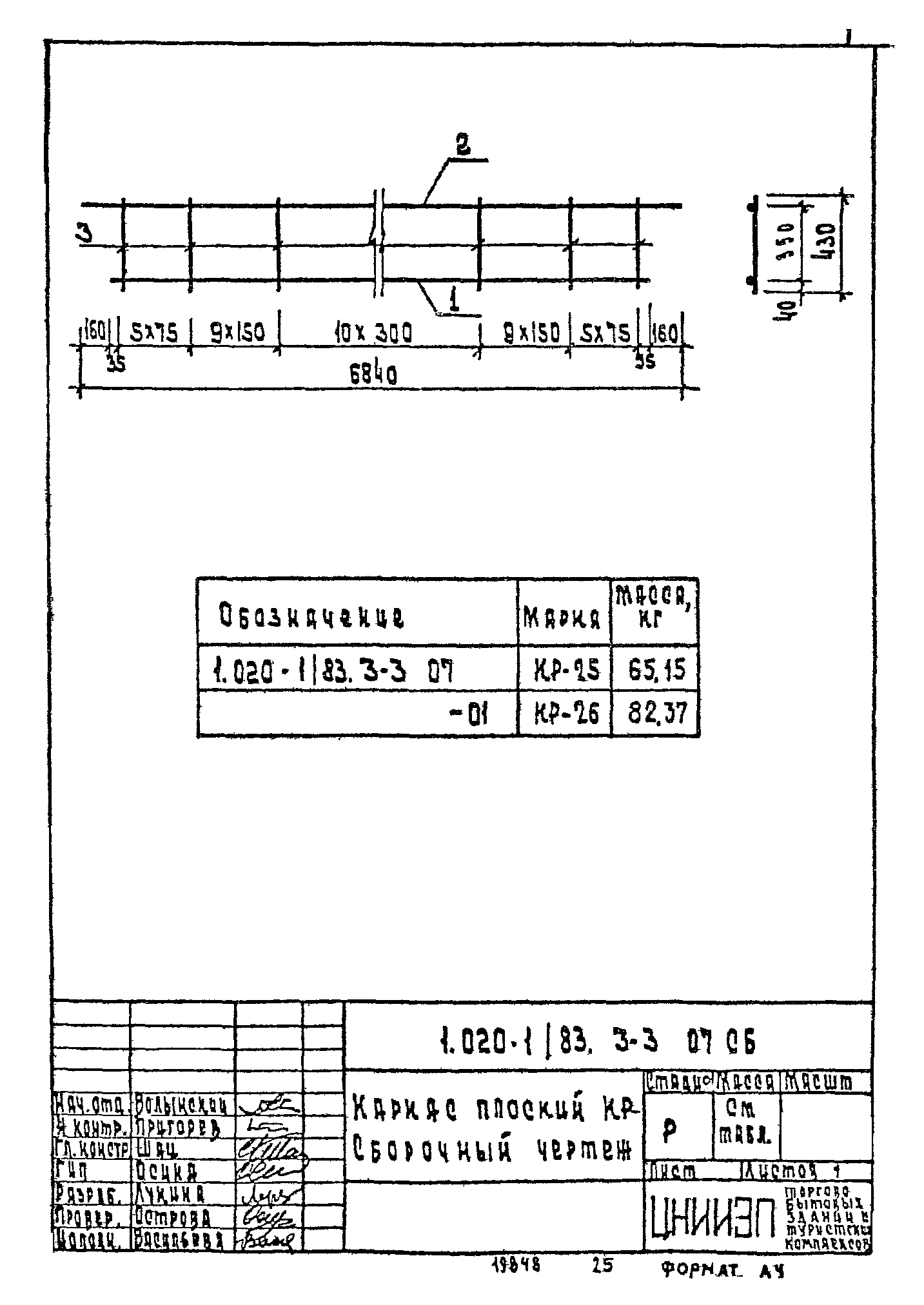 Серия 1.020-1/83