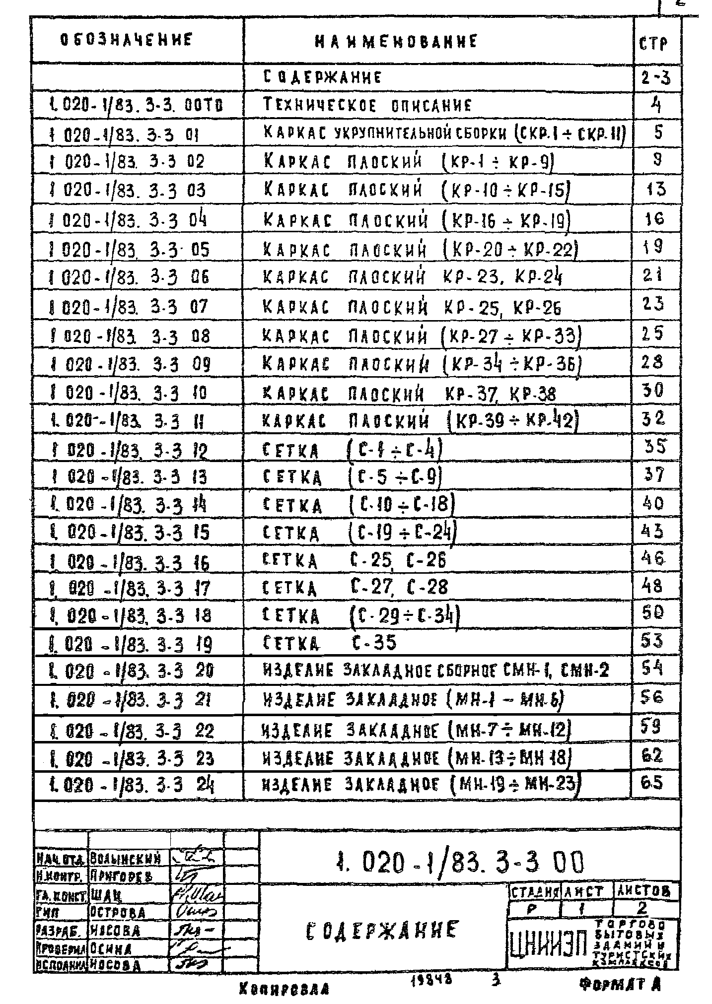 Серия 1.020-1/83