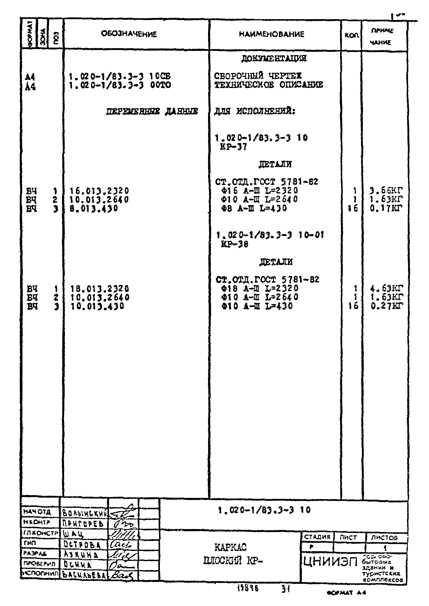 Серия 1.020-1/83