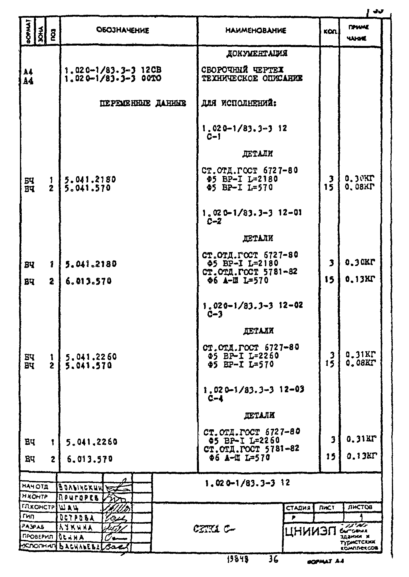 Серия 1.020-1/83