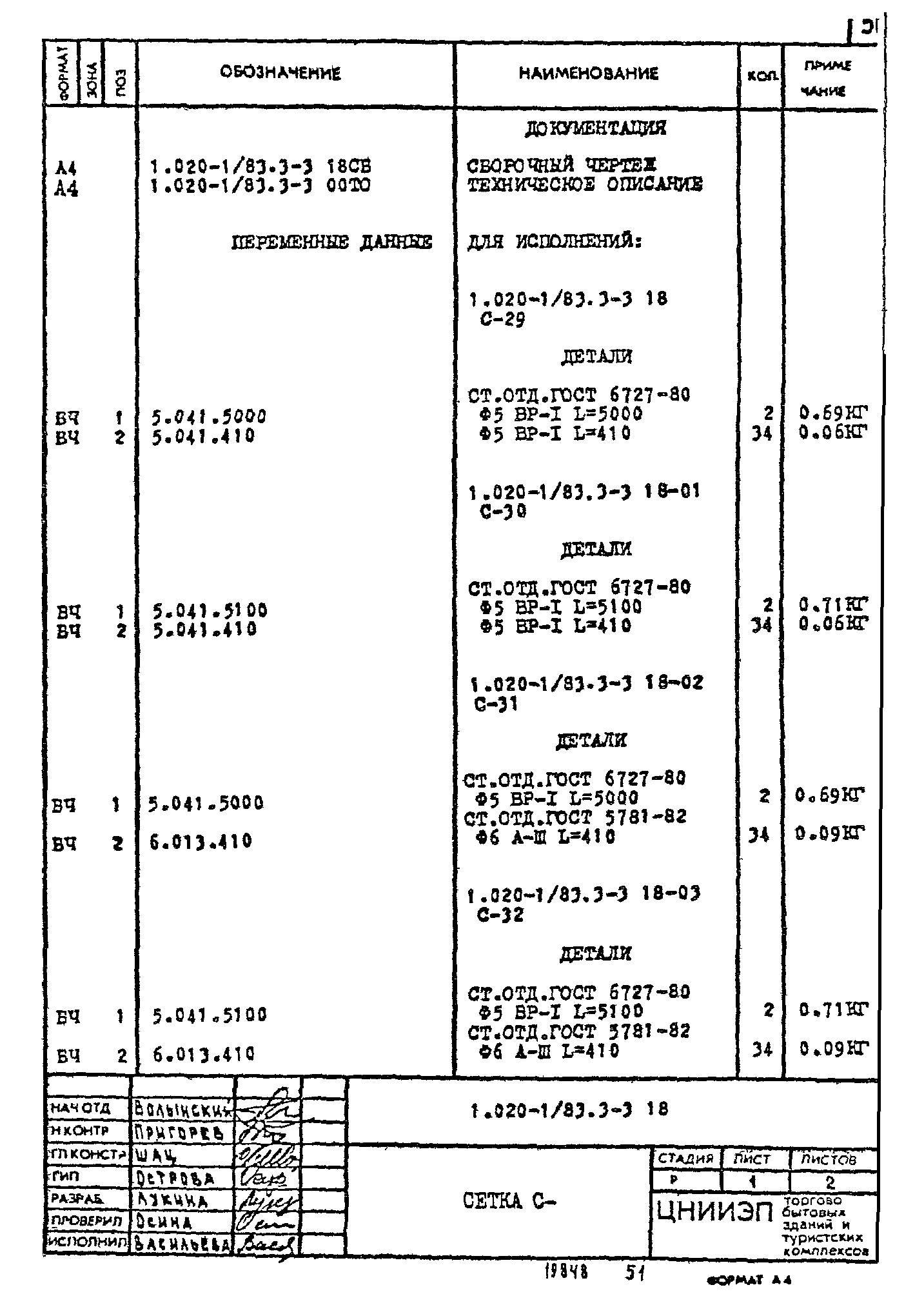 Серия 1.020-1/83