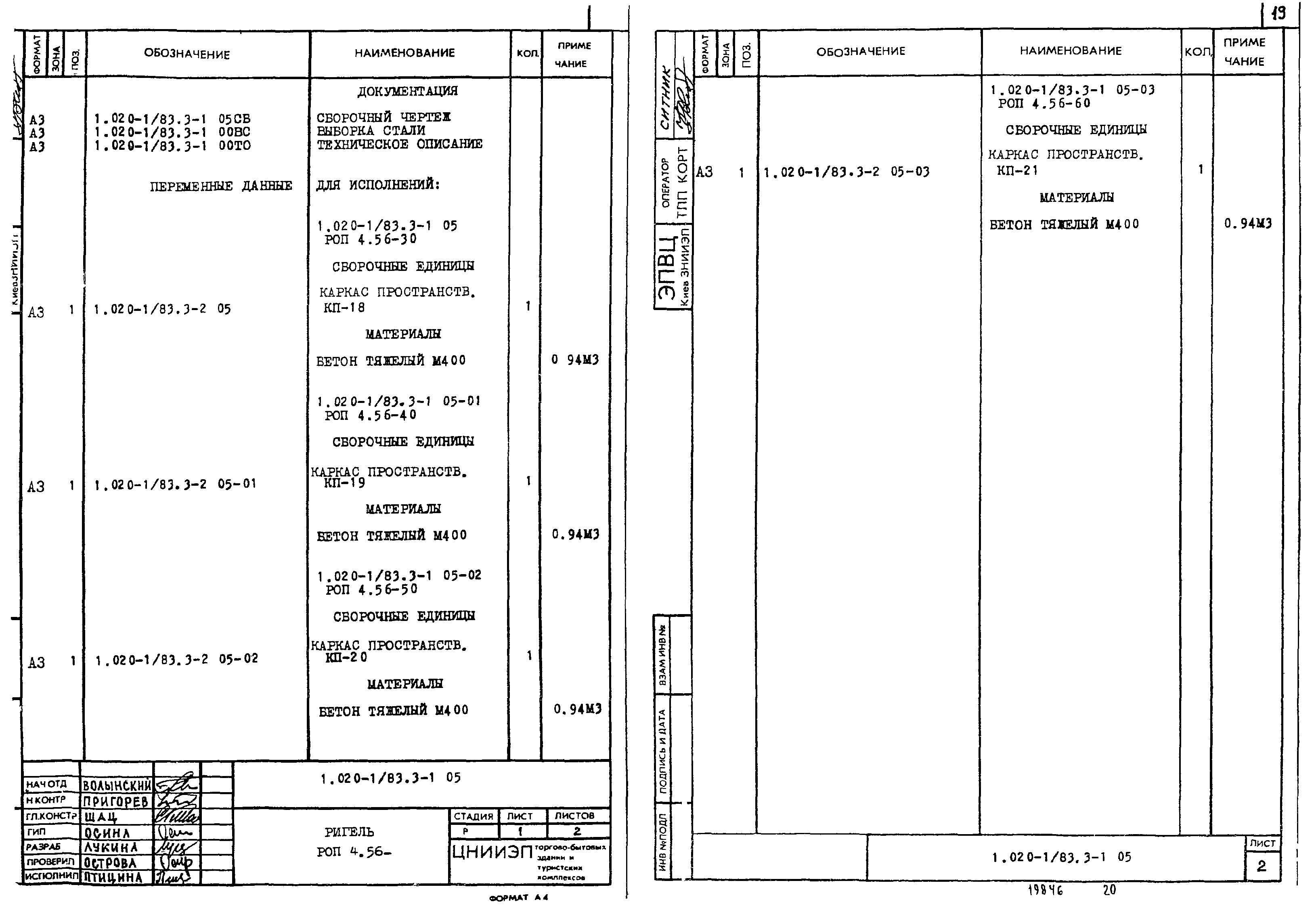 Серия 1.020-1/83