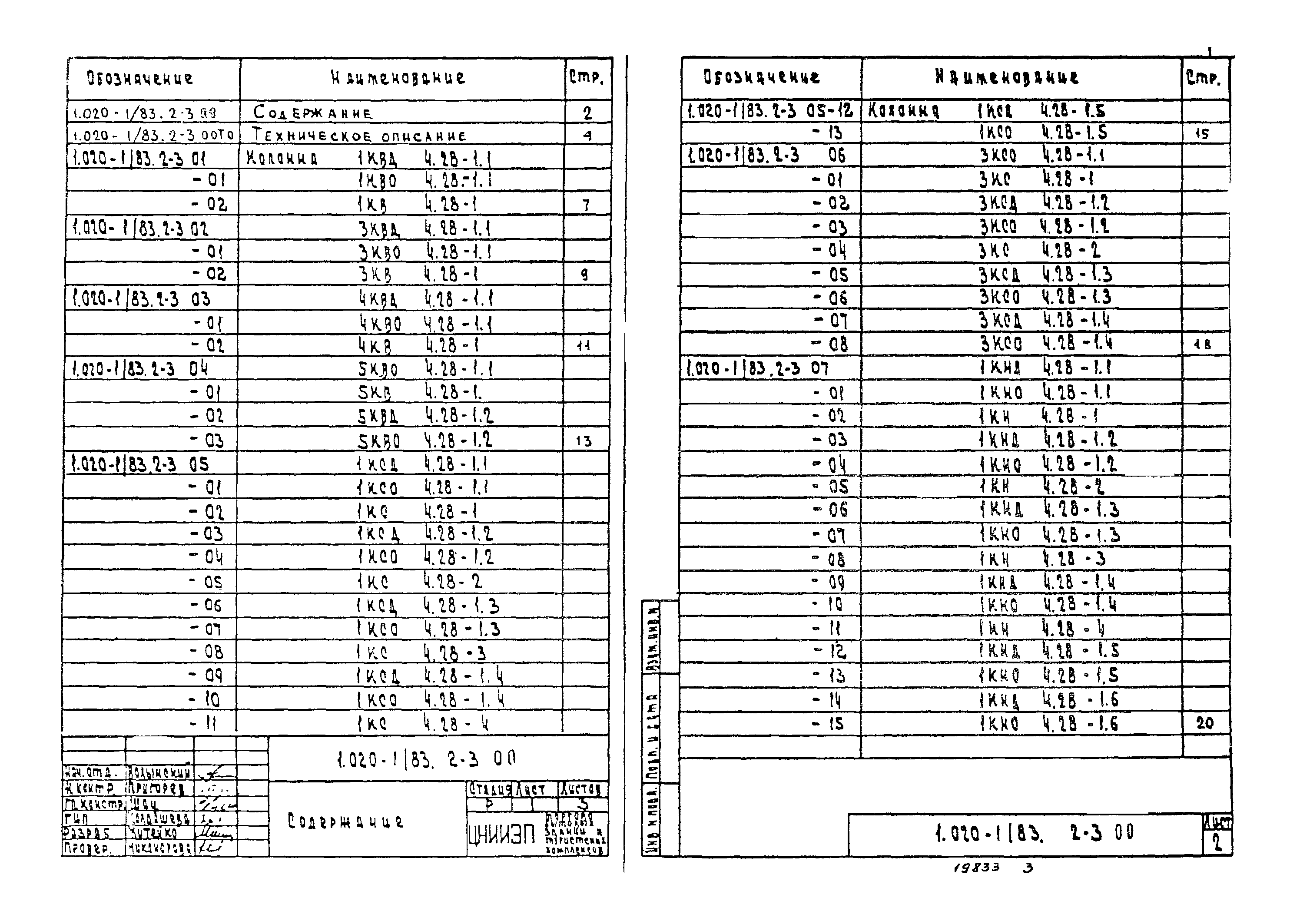 Серия 1.020-1/83