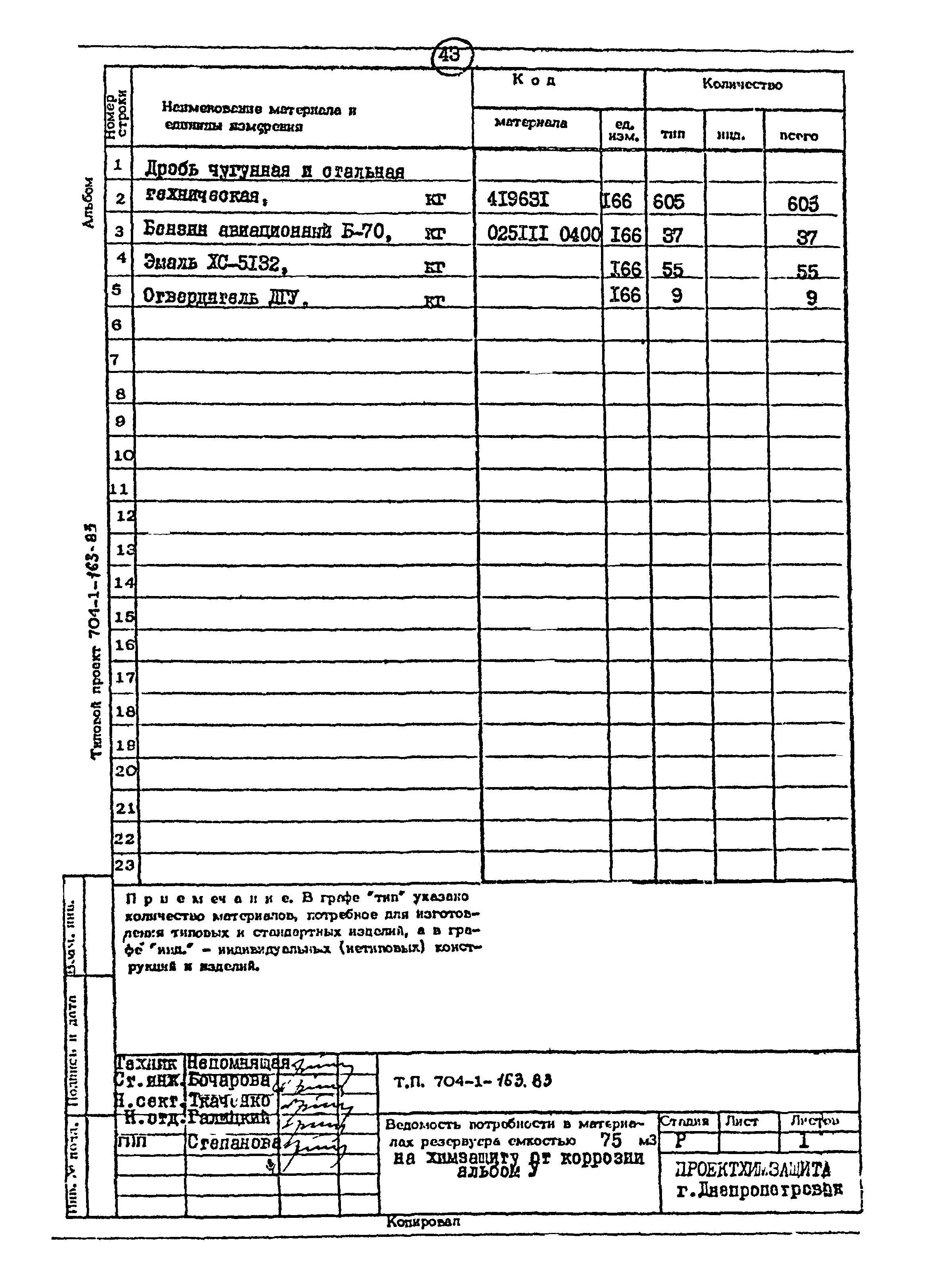 Типовой проект 704-1-163.83