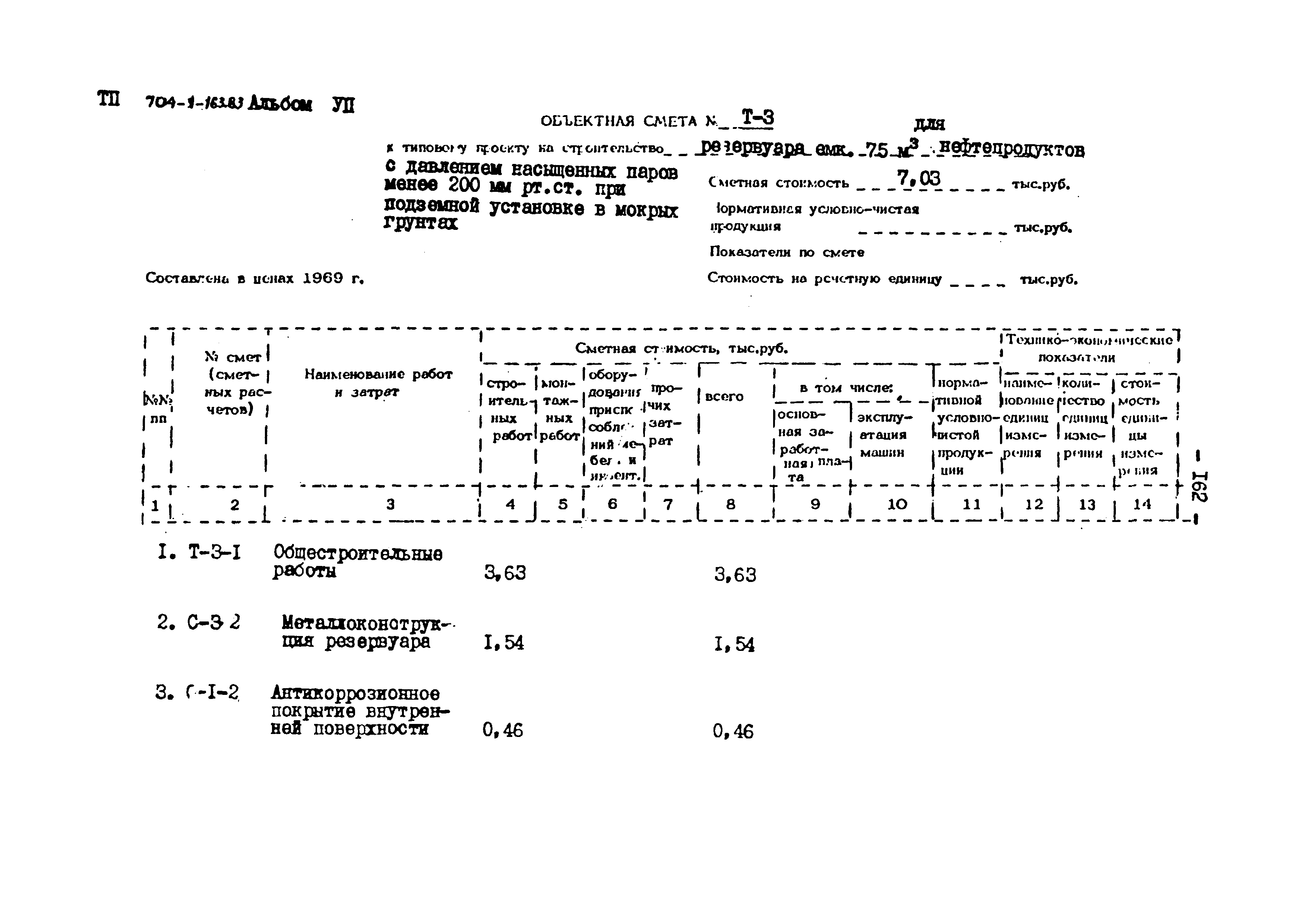 Типовой проект 704-1-163.83