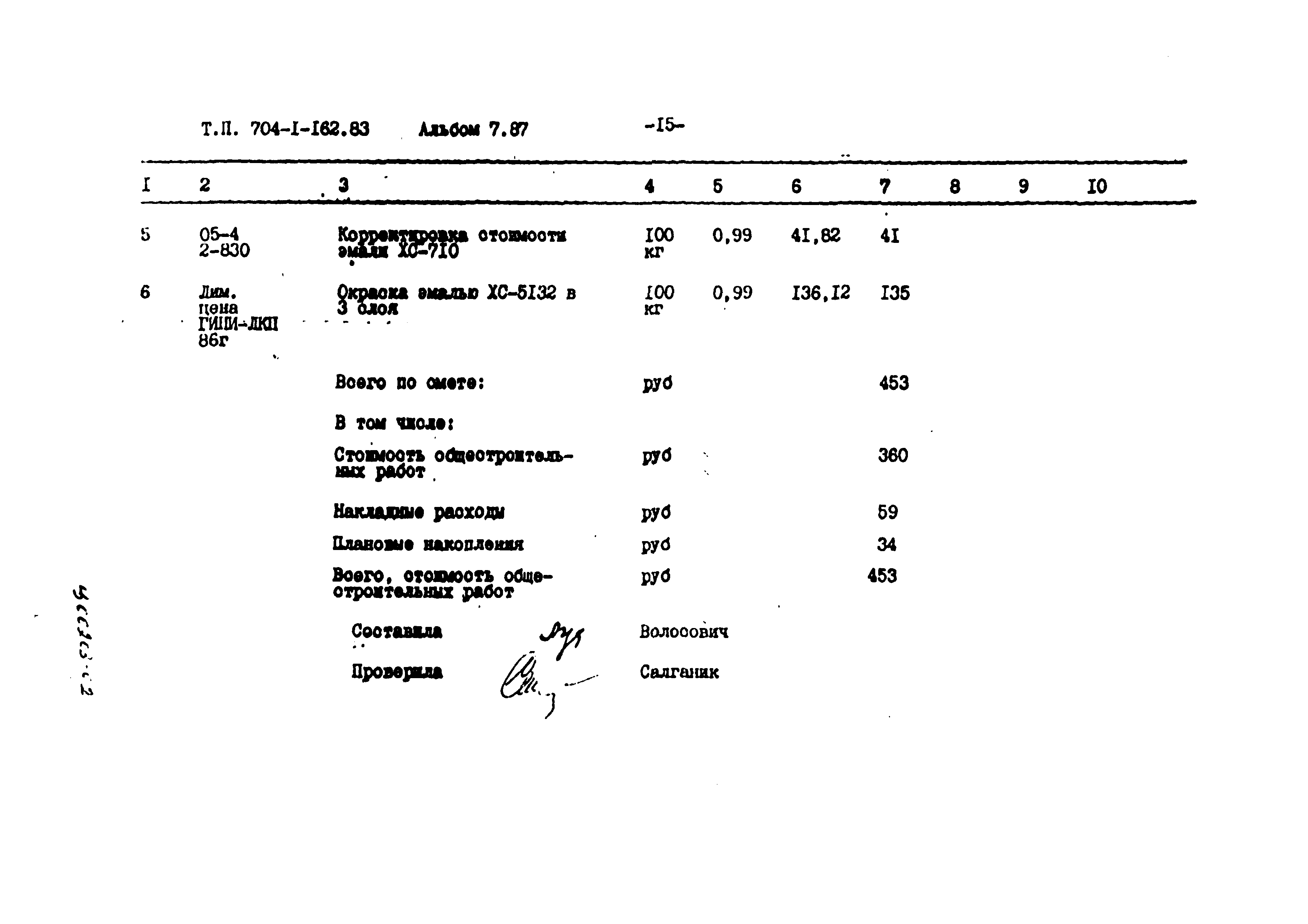 Типовой проект 704-1-162.83