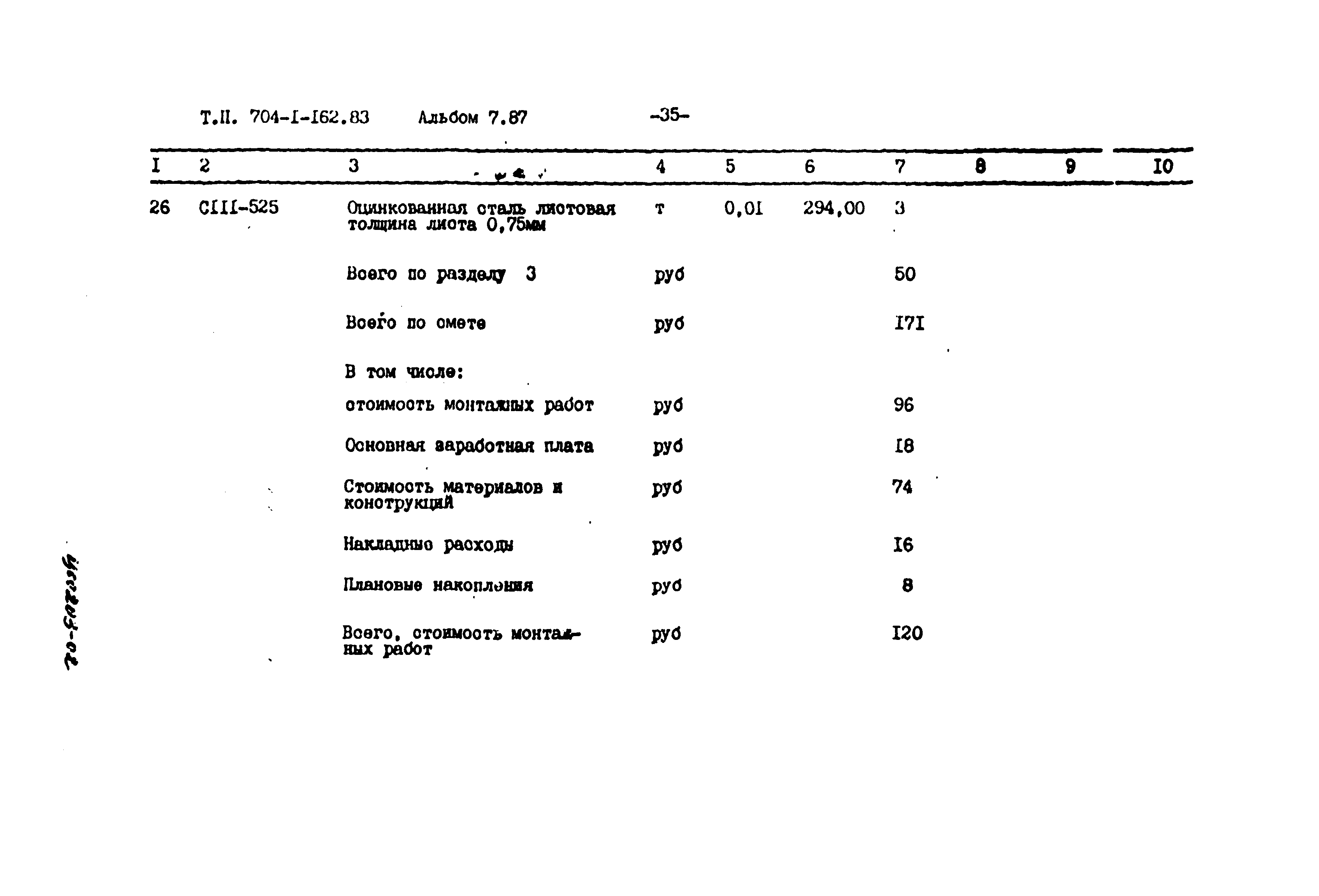 Типовой проект 704-1-162.83