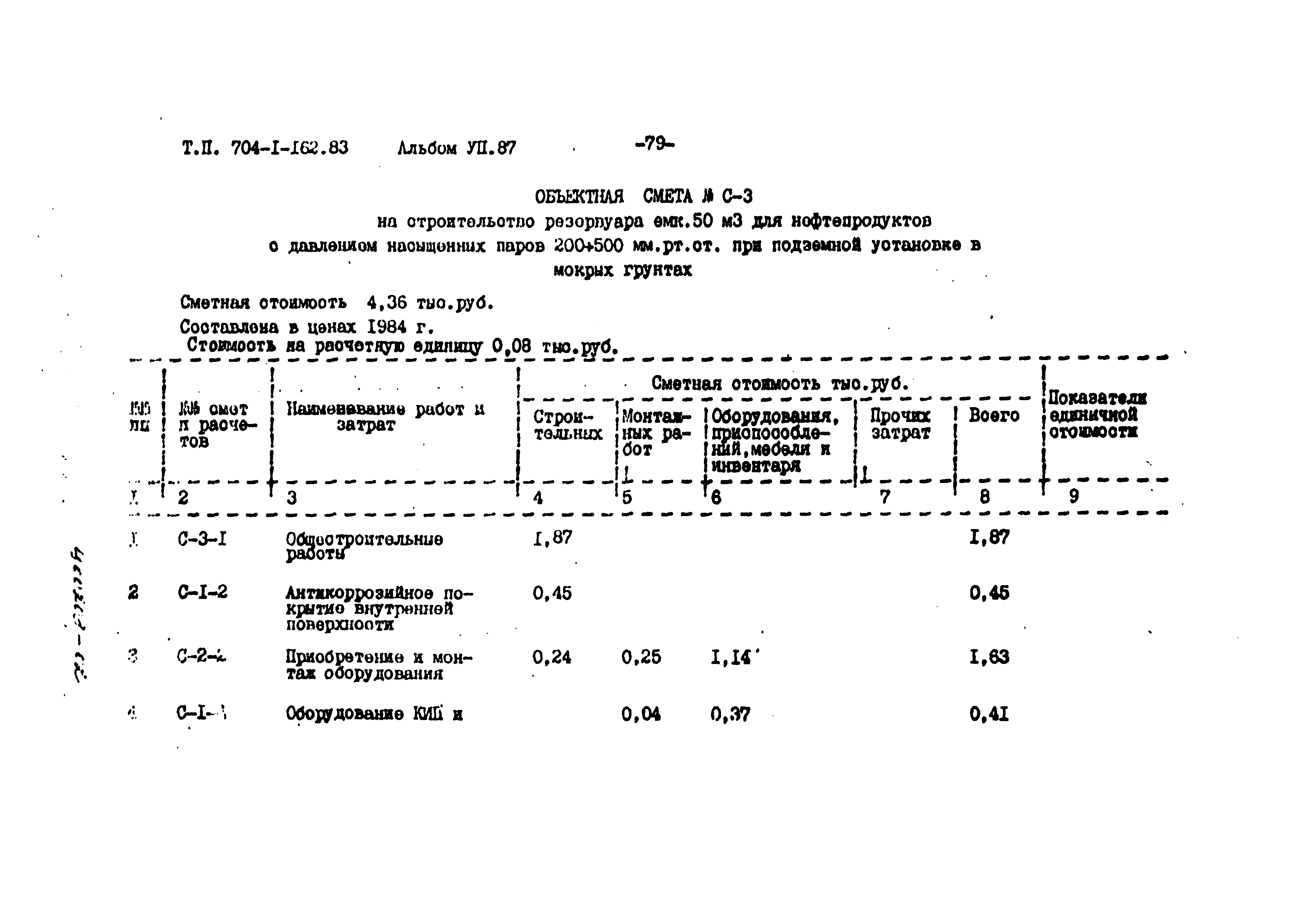 Типовой проект 704-1-162.83