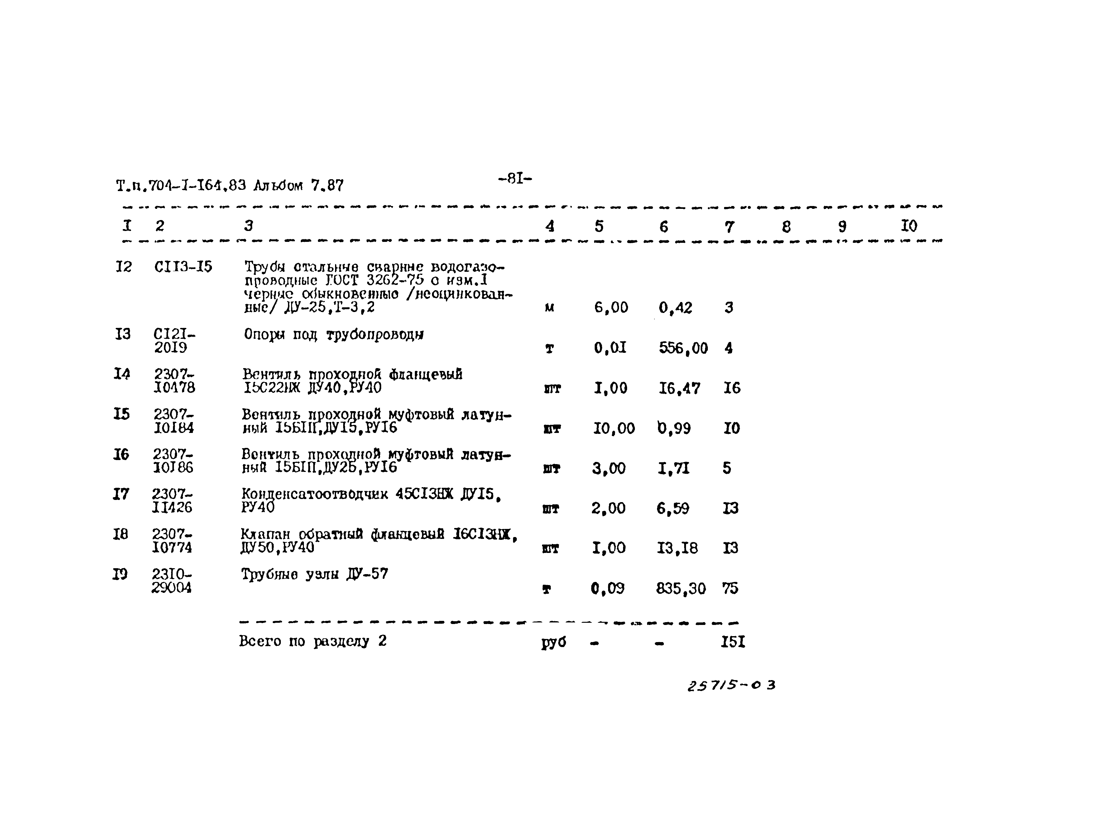 Типовой проект 704-1-164.83