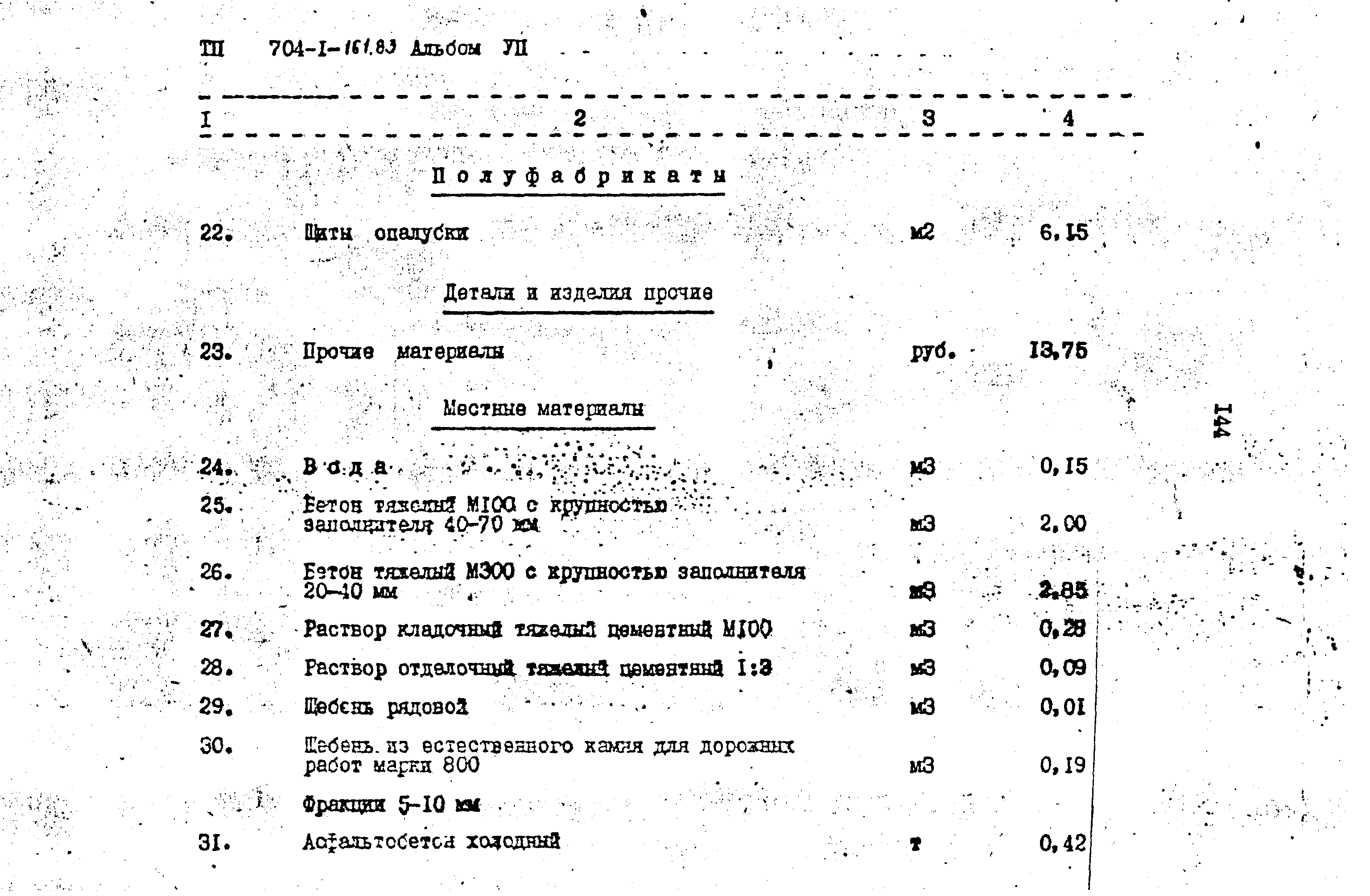 Типовой проект 704-1-161.83