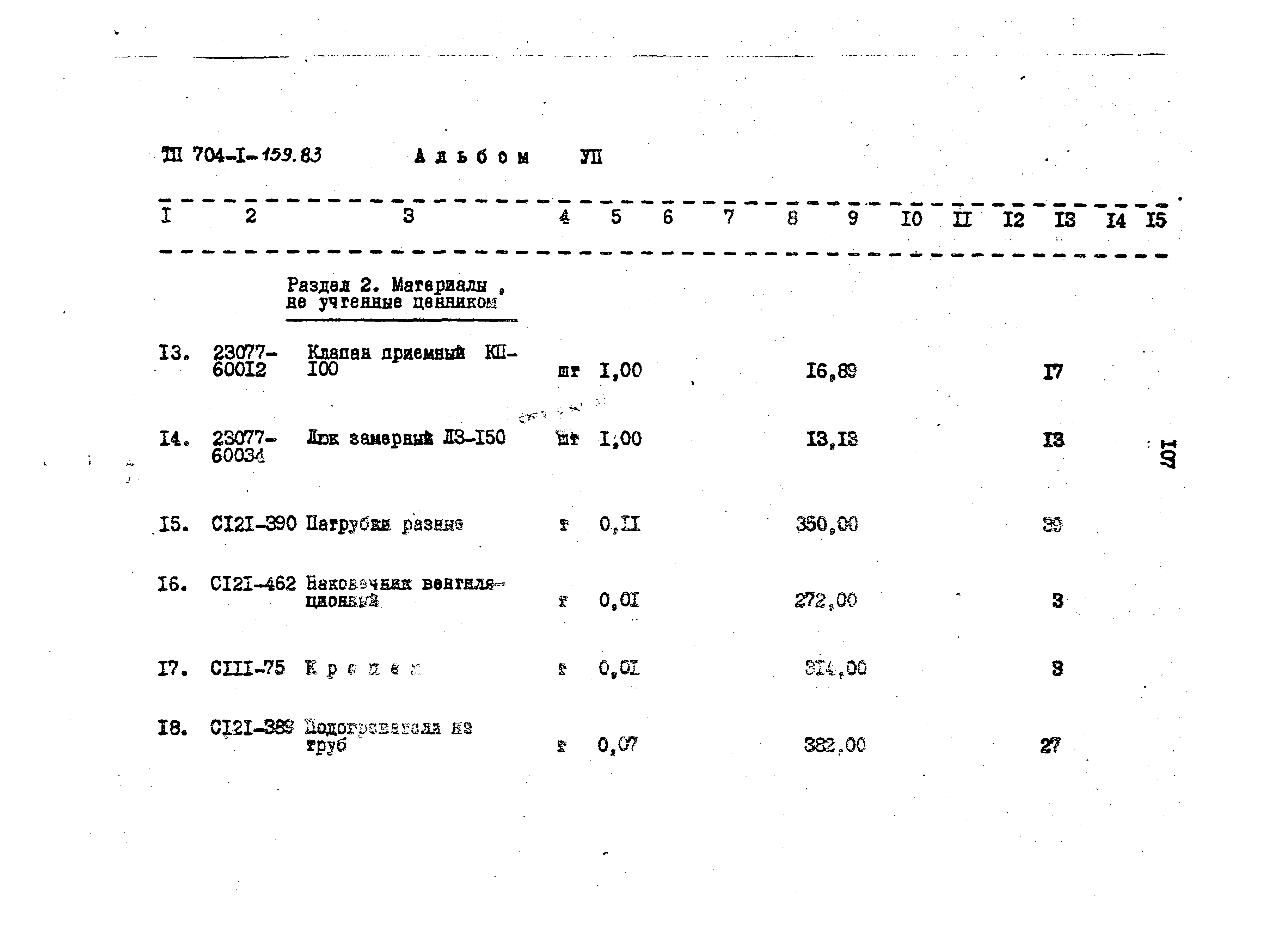 Типовой проект 704-1-159.83