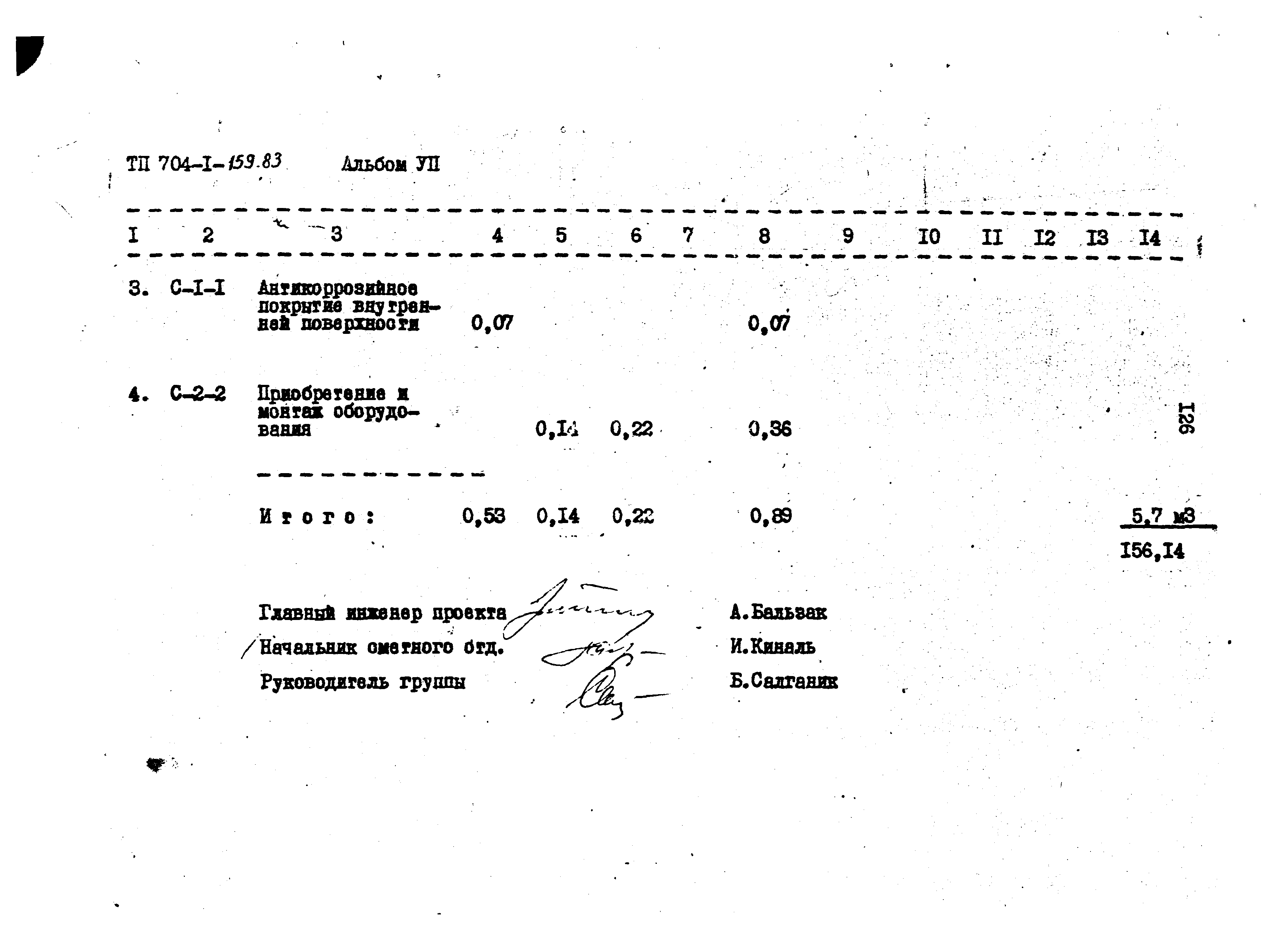 Типовой проект 704-1-159.83