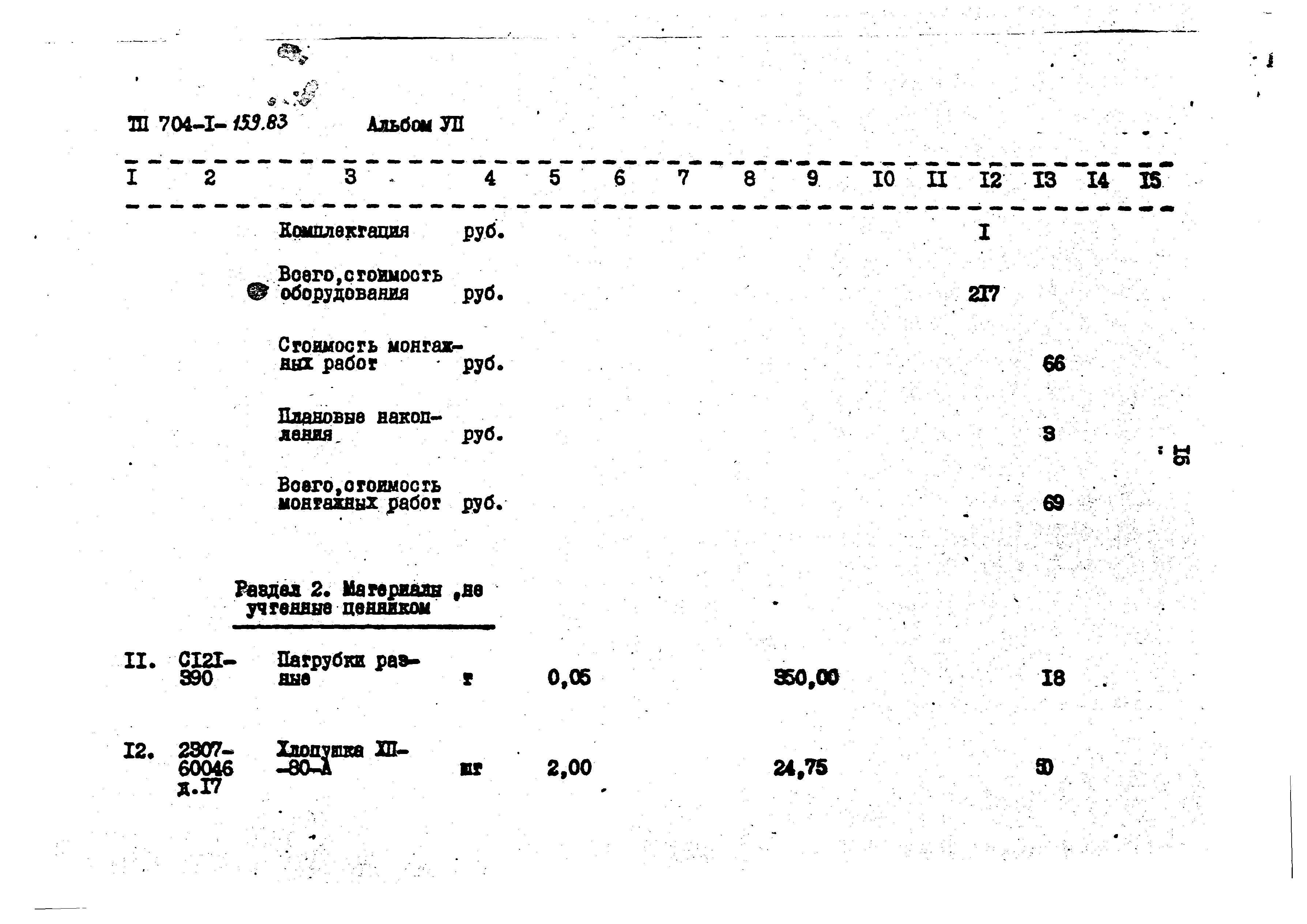 Типовой проект 704-1-159.83