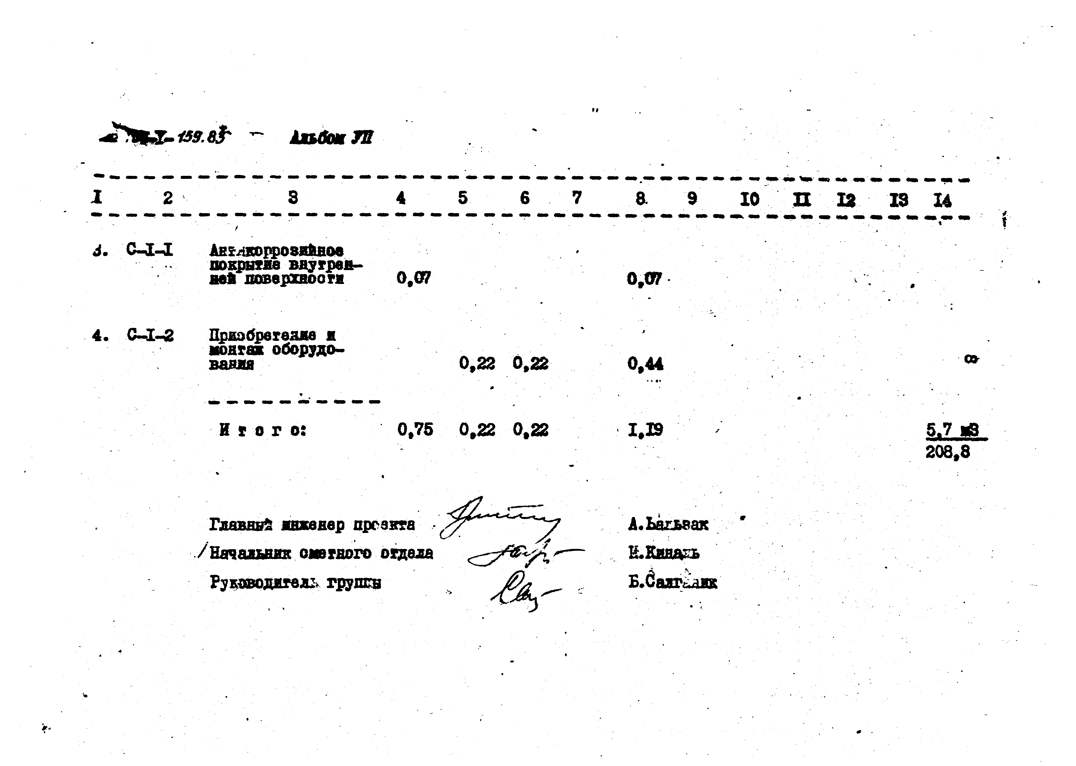 Типовой проект 704-1-159.83