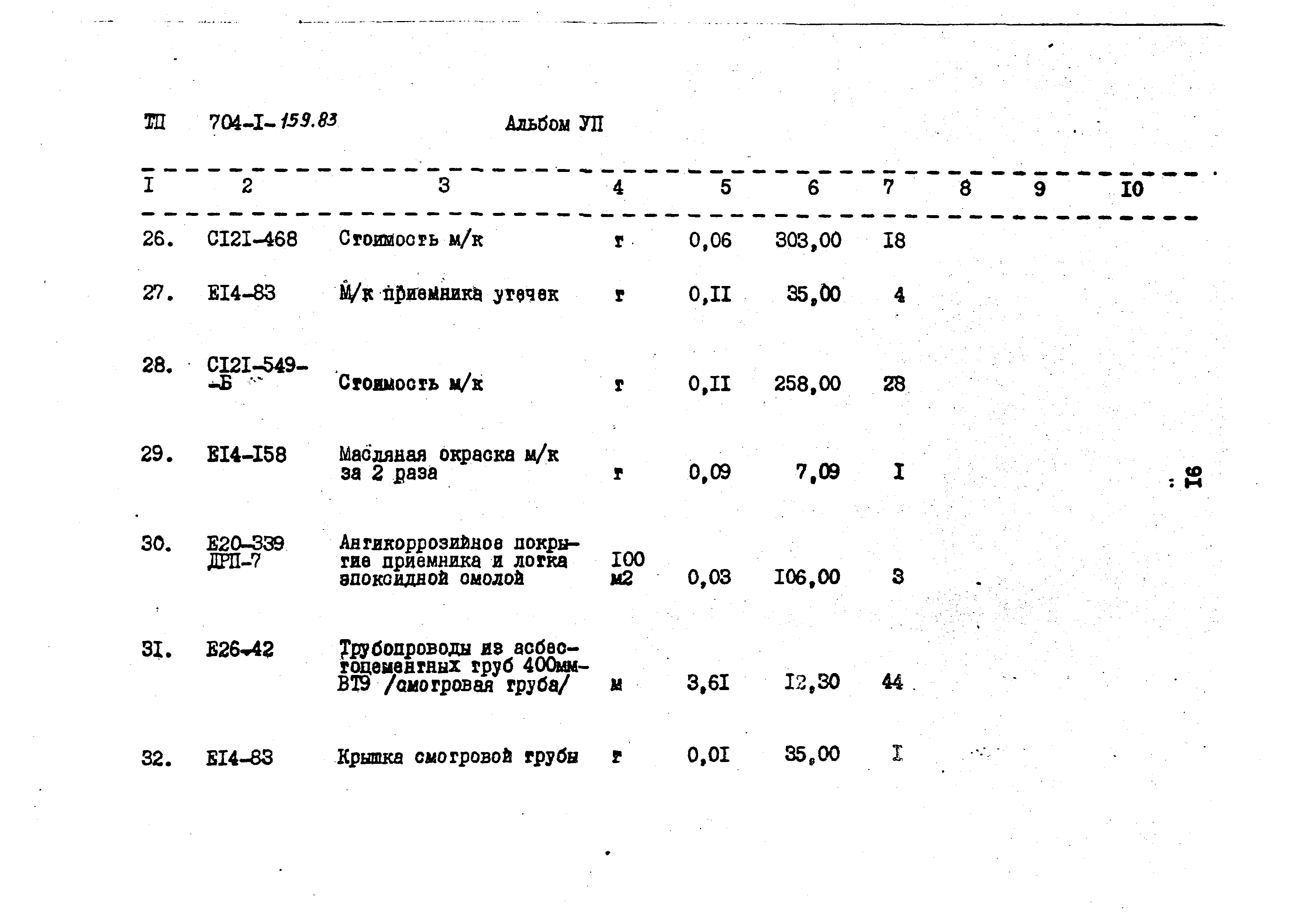 Типовой проект 704-1-159.83