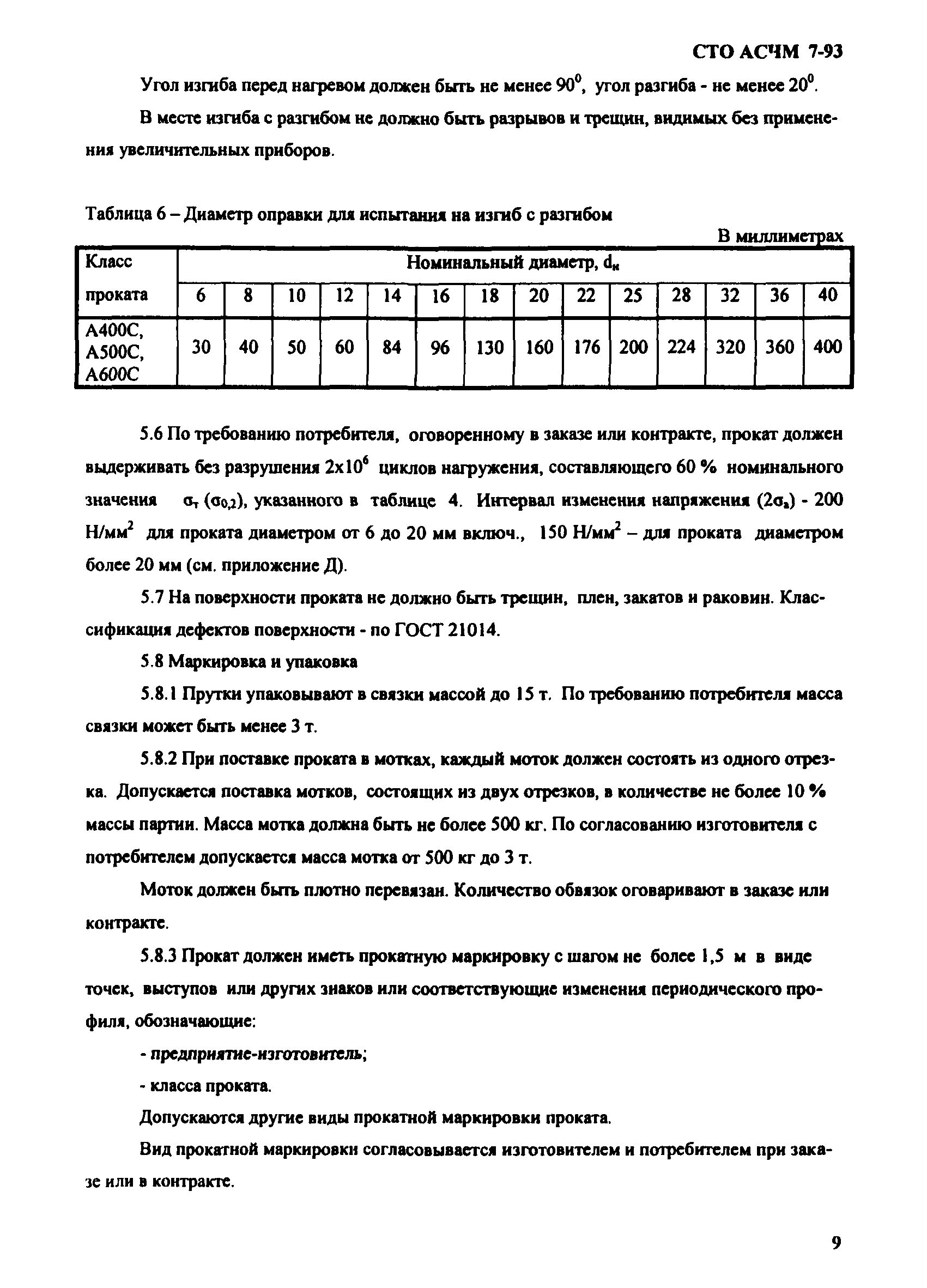 СТО АСЧМ 7-93