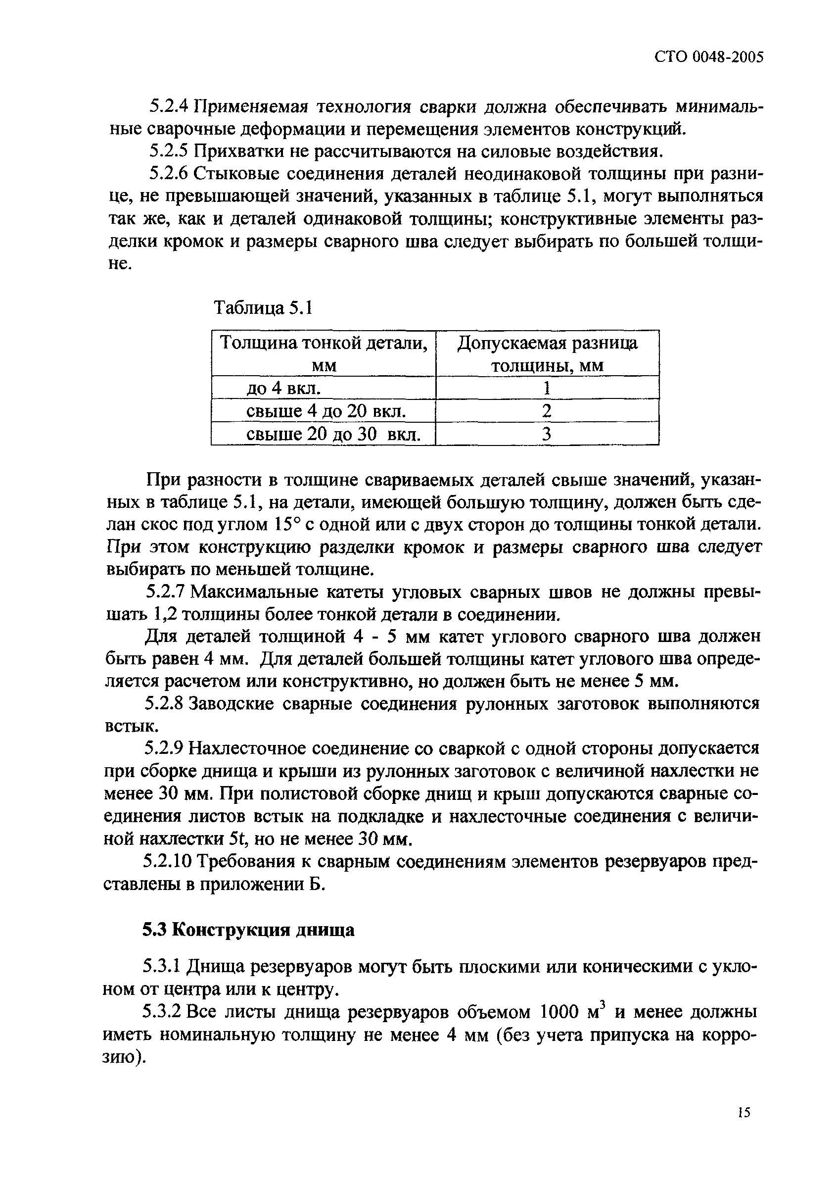 СТО 0048-2005