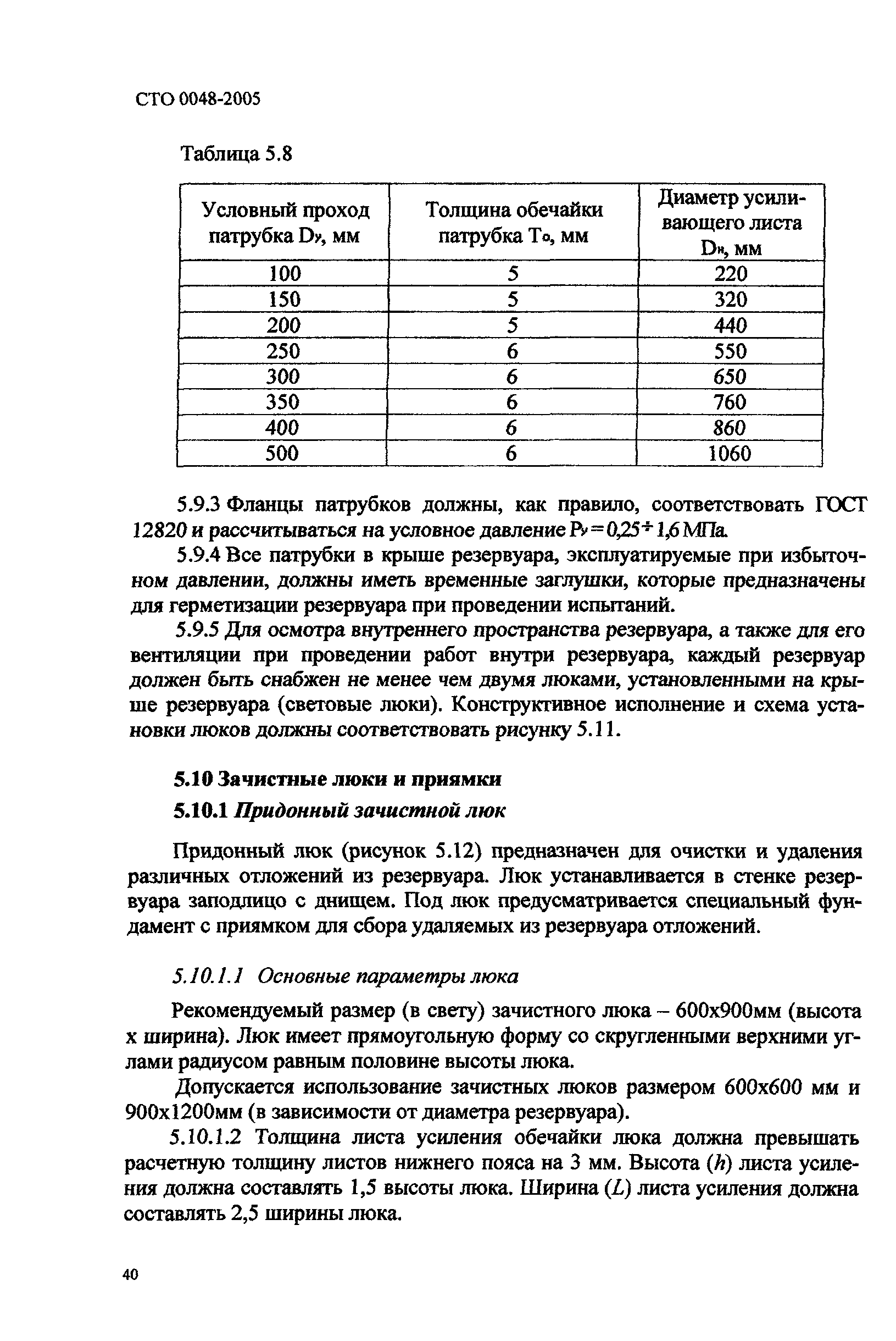 СТО 0048-2005