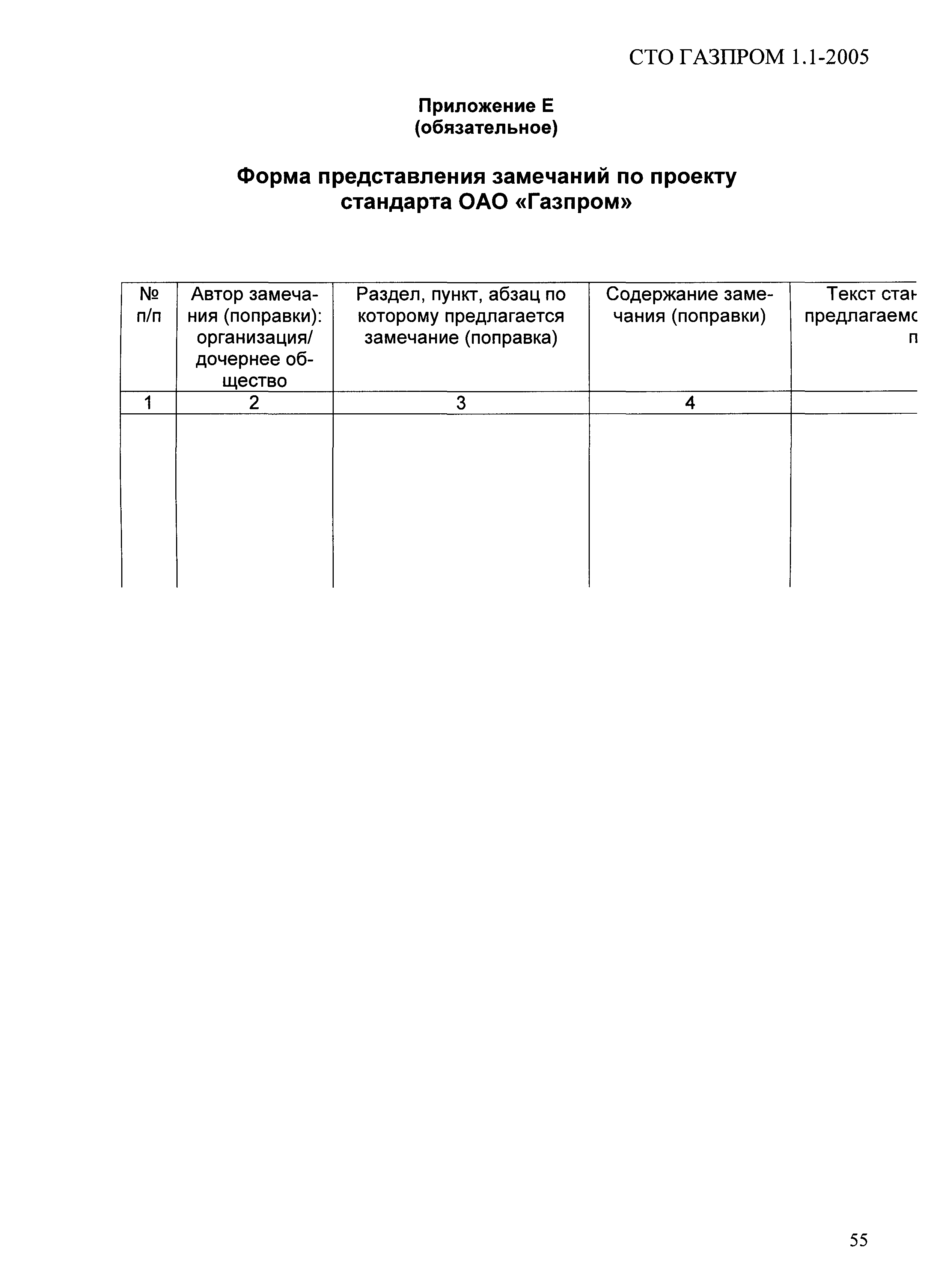 СТО Газпром 1.1-2005