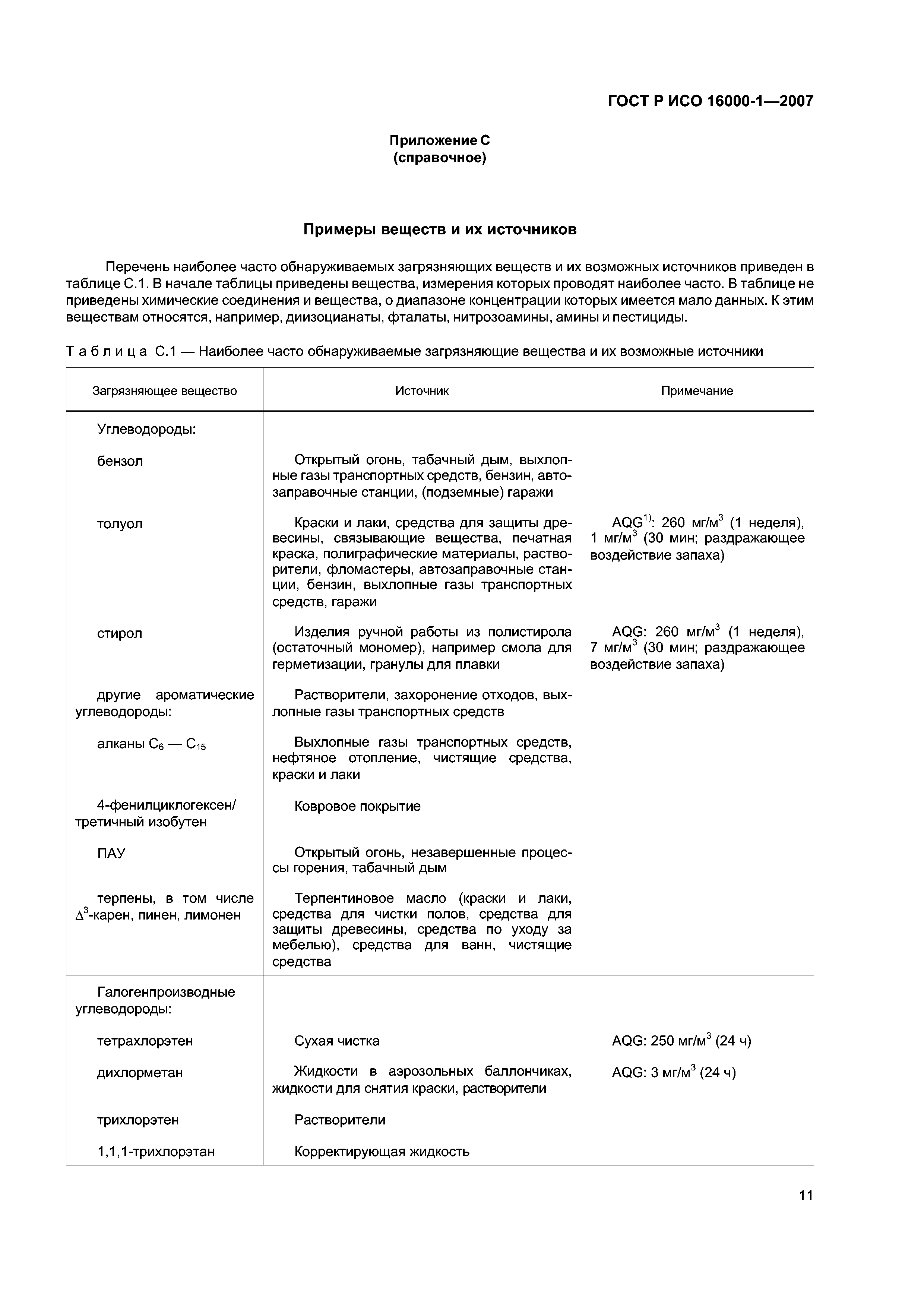 ГОСТ Р ИСО 16000-1-2007