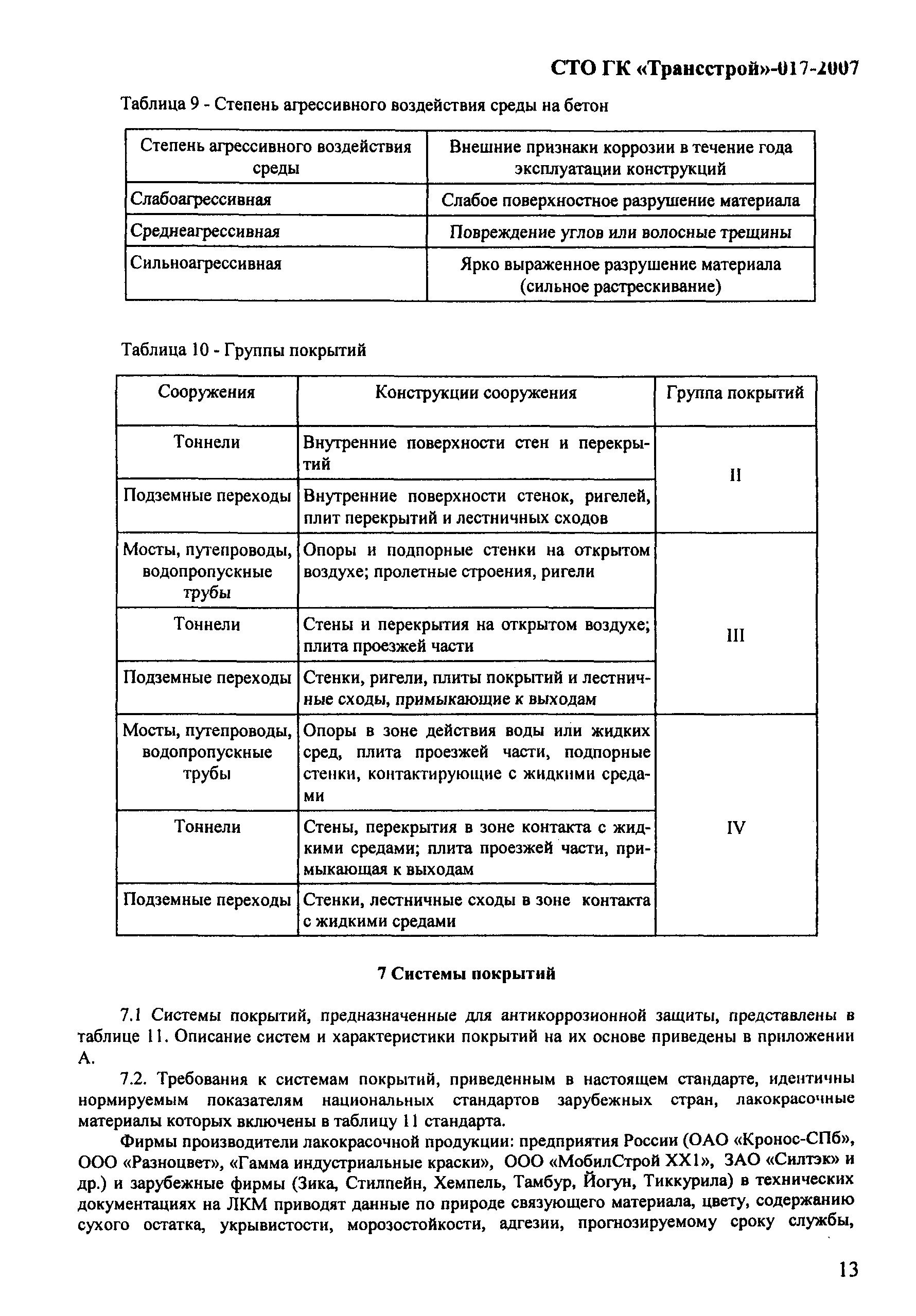 СТО-ГК "Трансстрой" 017-2007